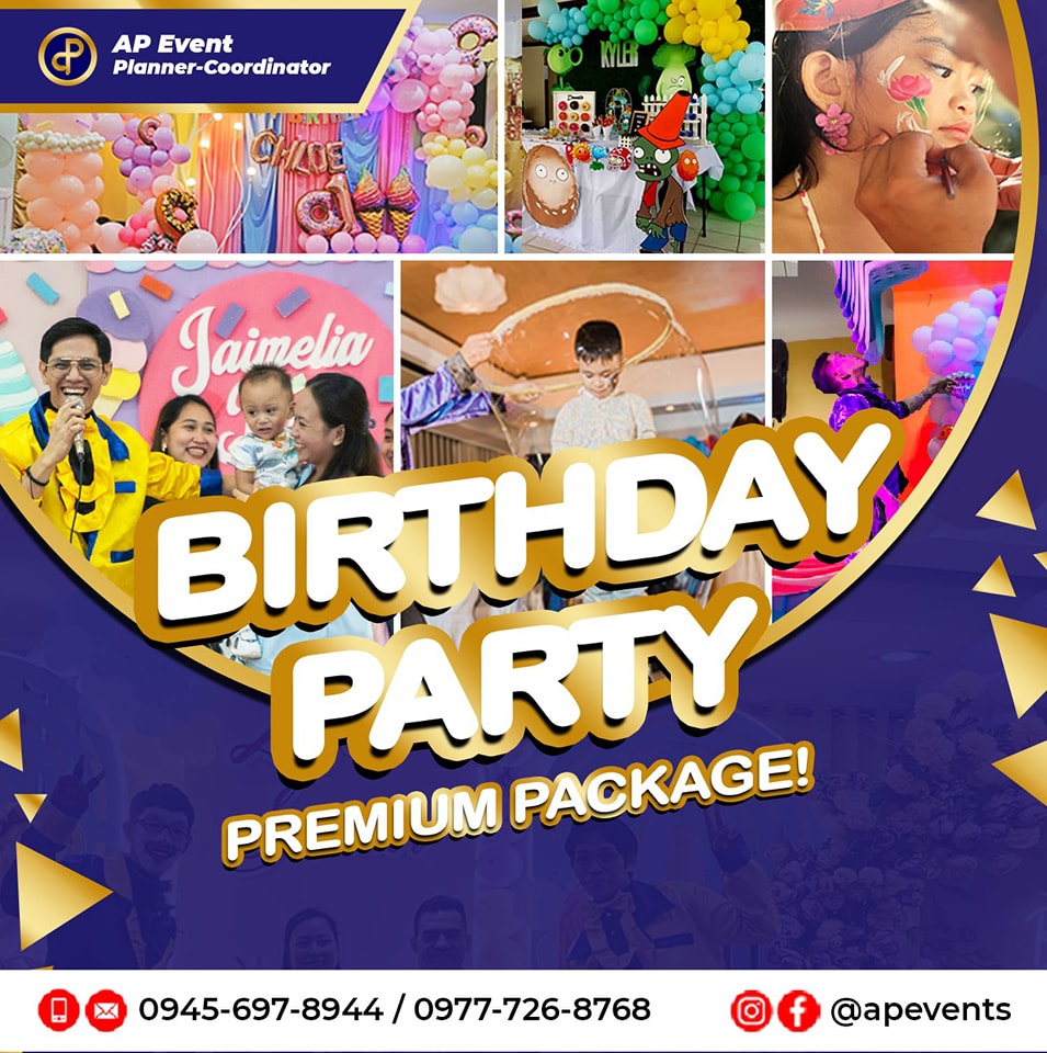 AP Event Planner-Coordinator Facebook ad: Give your baby's birthday party the celebration they…