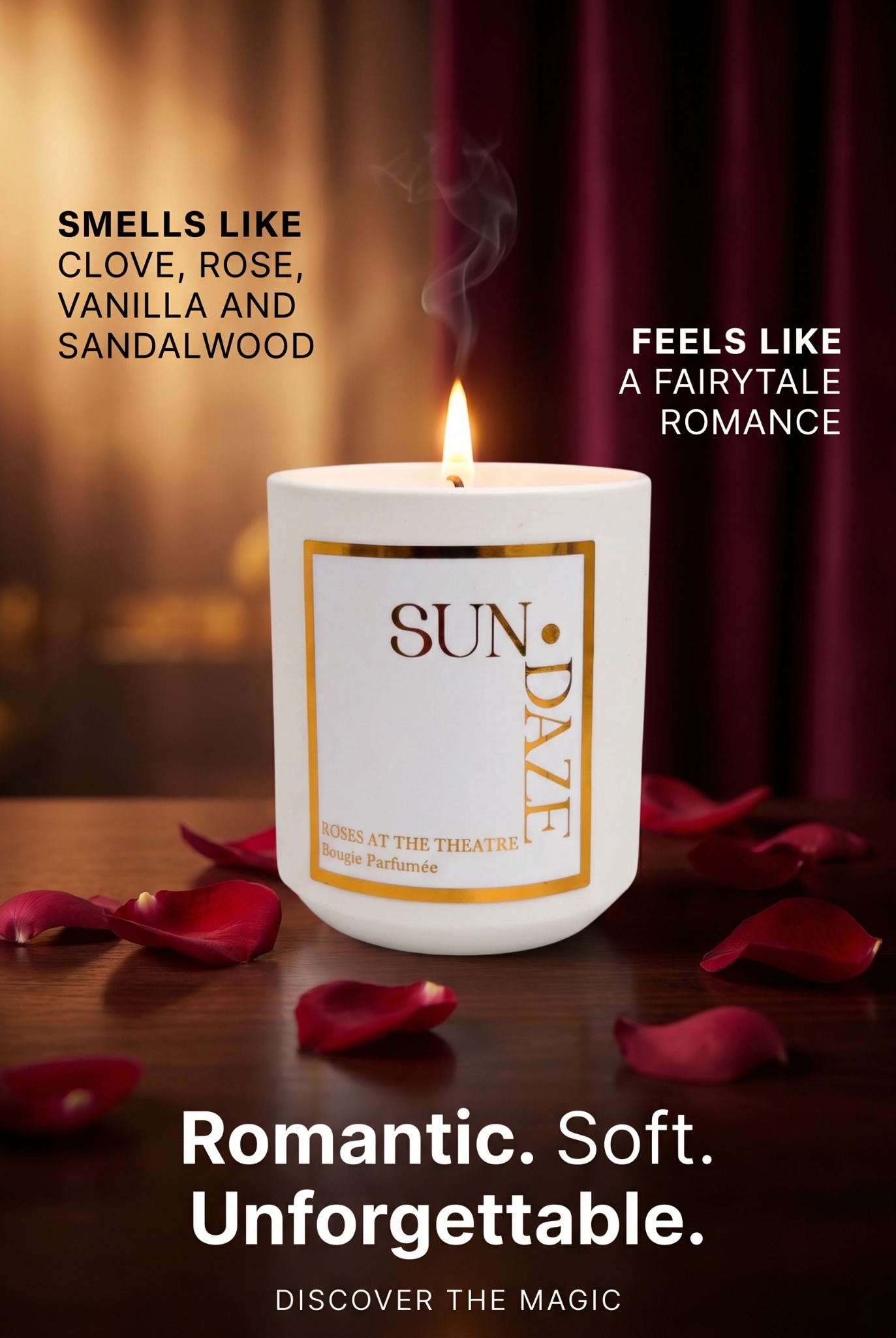 Sundaze London Facebook ad: HOME FRAGRANCE, REDEFINED.