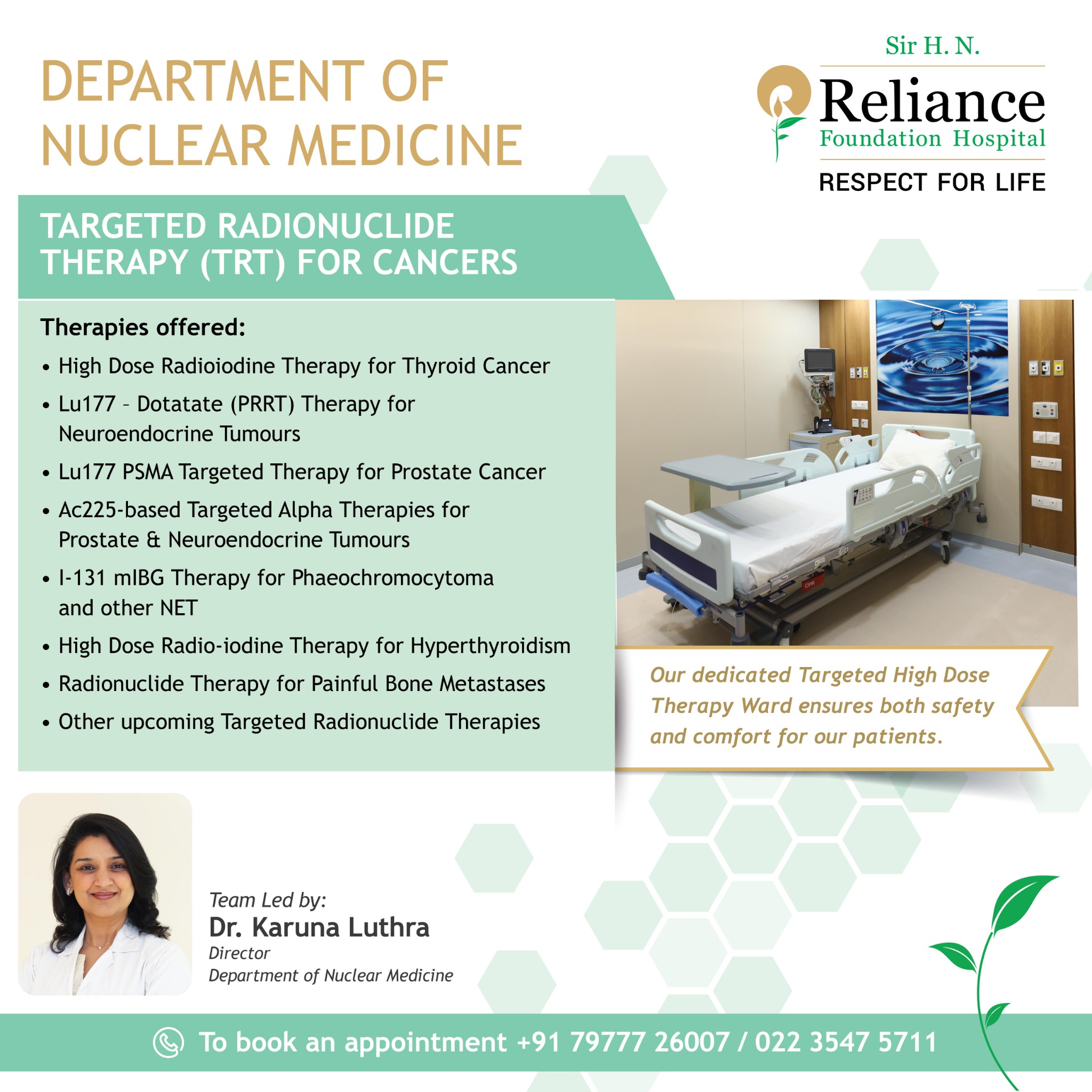 Sir H N Reliance Foundation Hospital and Research Centre Facebook ad