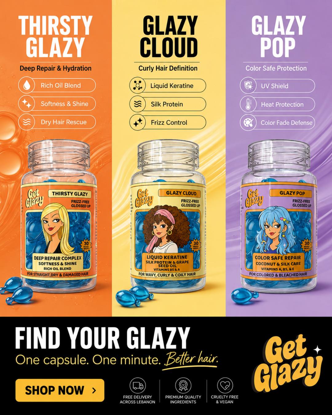 Get Glazy Facebook ad