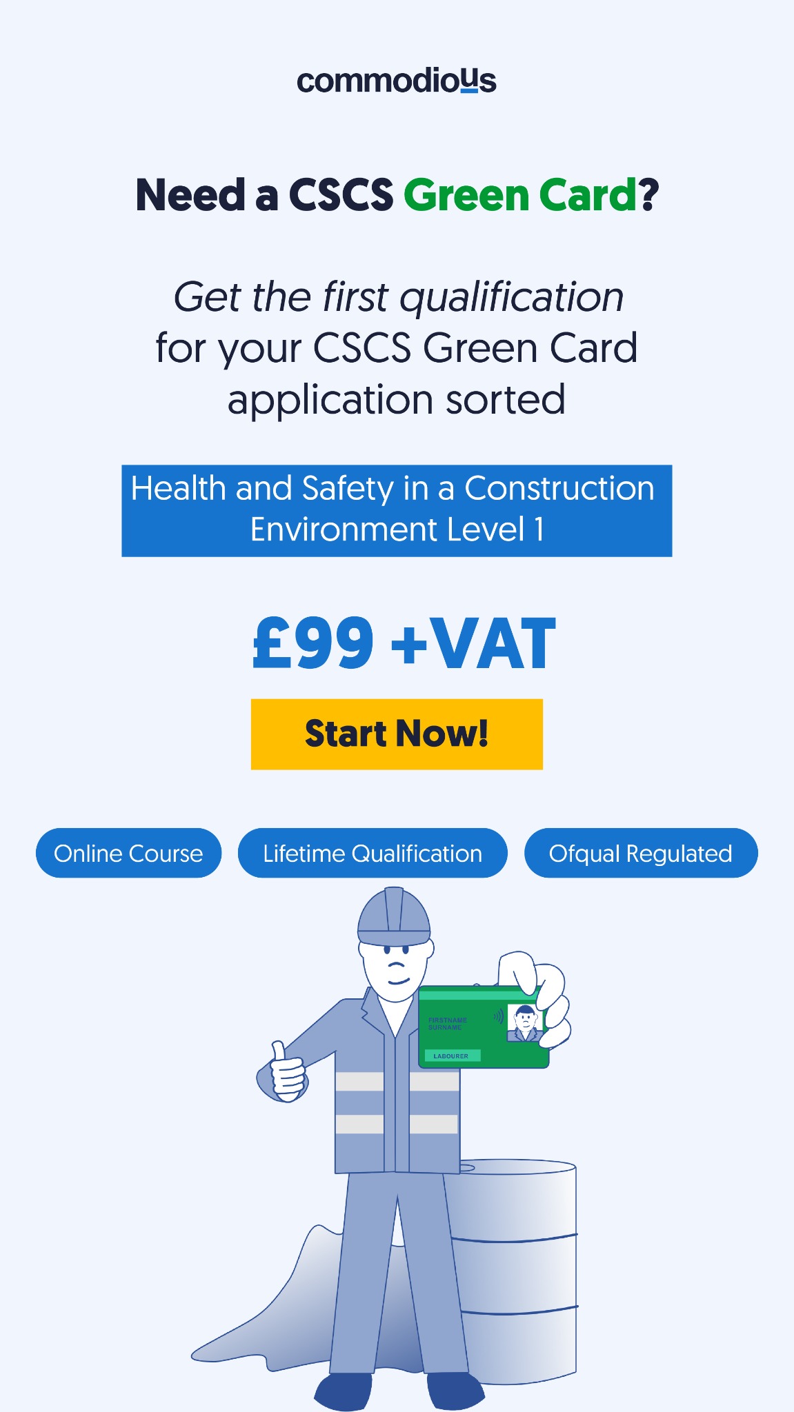 Commodious Training Facebook ad
