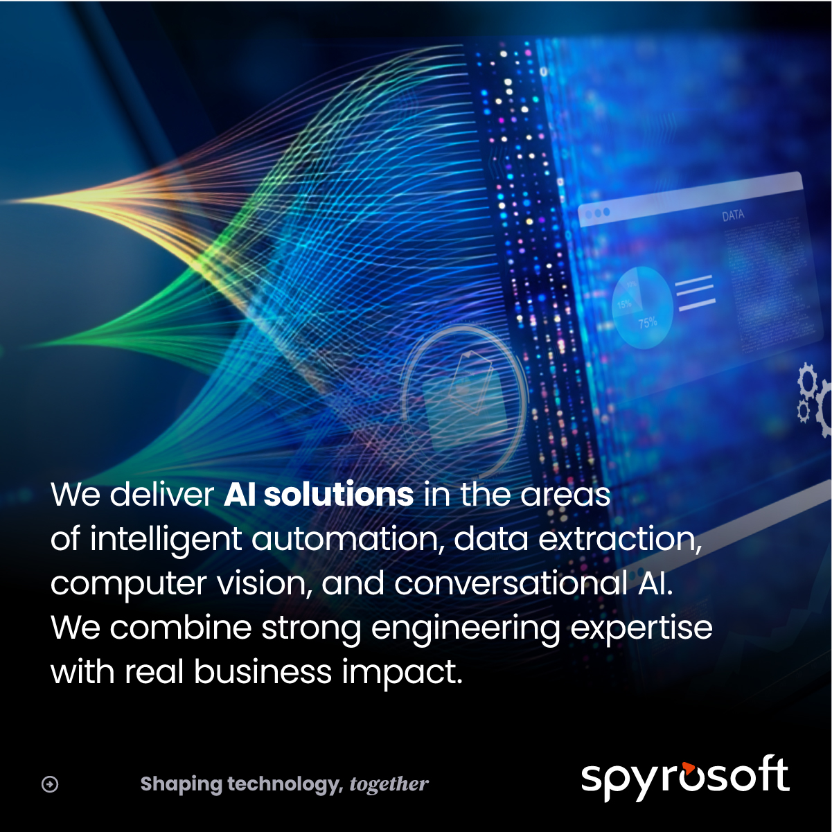 Spyrosoft Facebook ad: At Spyrosoft, we build solutions that solve real…