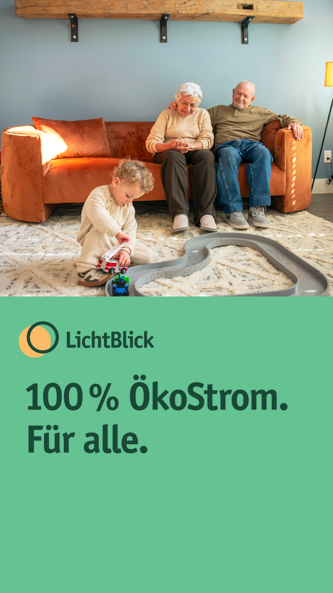 LichtBlick Facebook ad