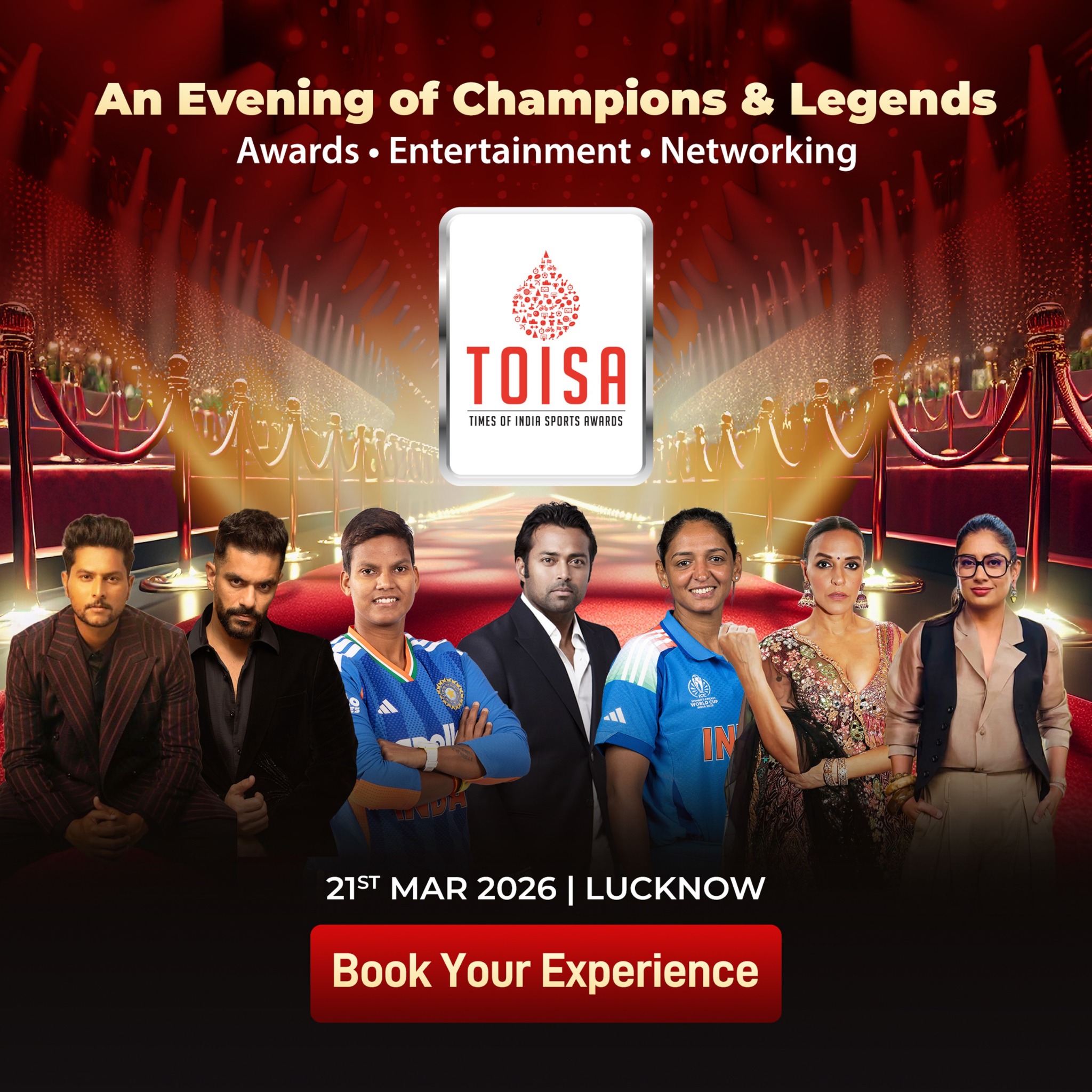 The Times of India Facebook ad: Step into India’s biggest sports celebration!
