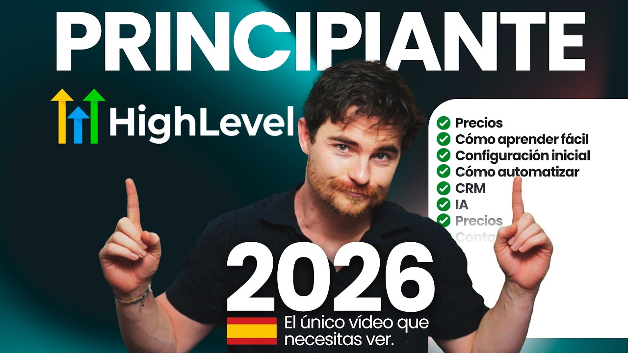 KERS Agency Facebook ad: Curso GoHighLevel Gratis en Español (CRM, Automatizaciones…