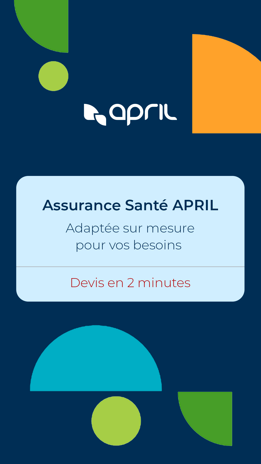 APRIL Facebook ad