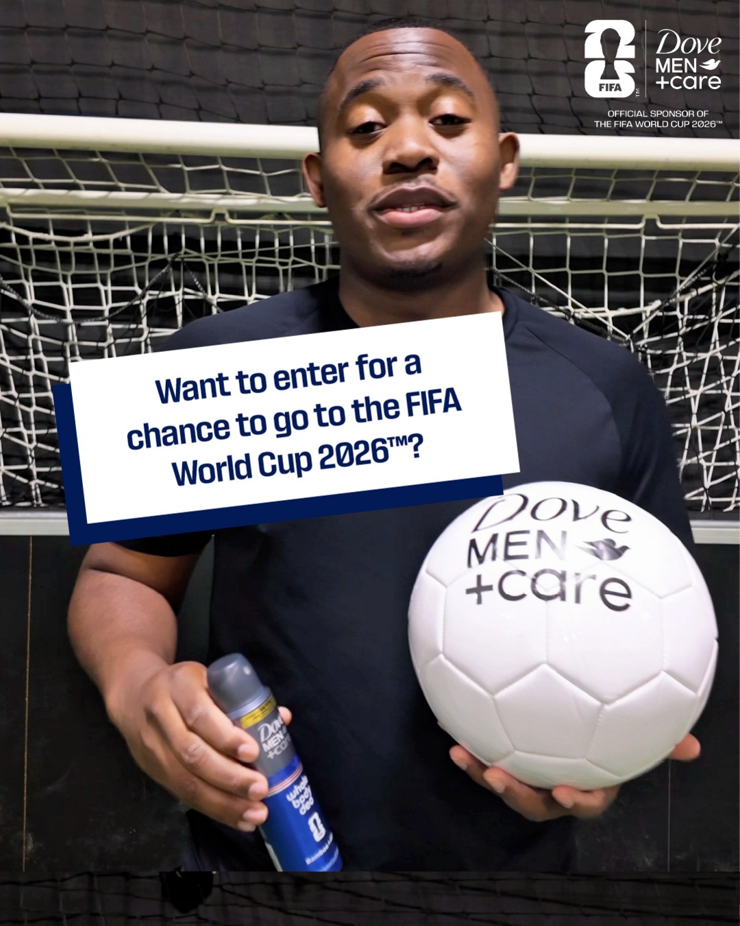 Dove Men+Care Facebook ad