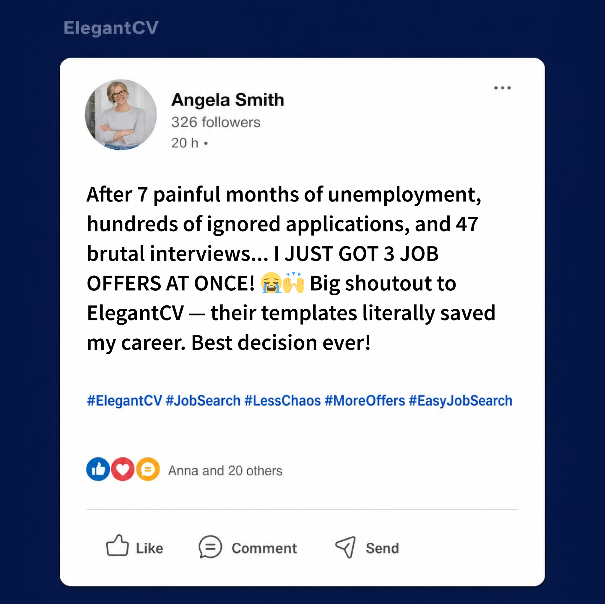 Adam Burke Career Coach Facebook ad
