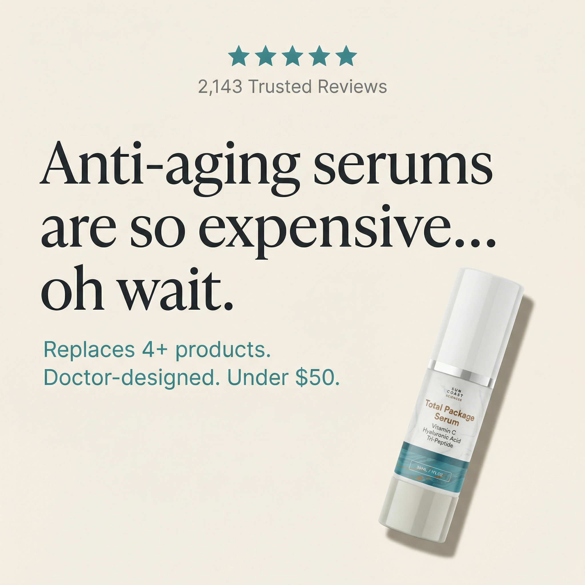 Sun Coast Sciences Facebook ad