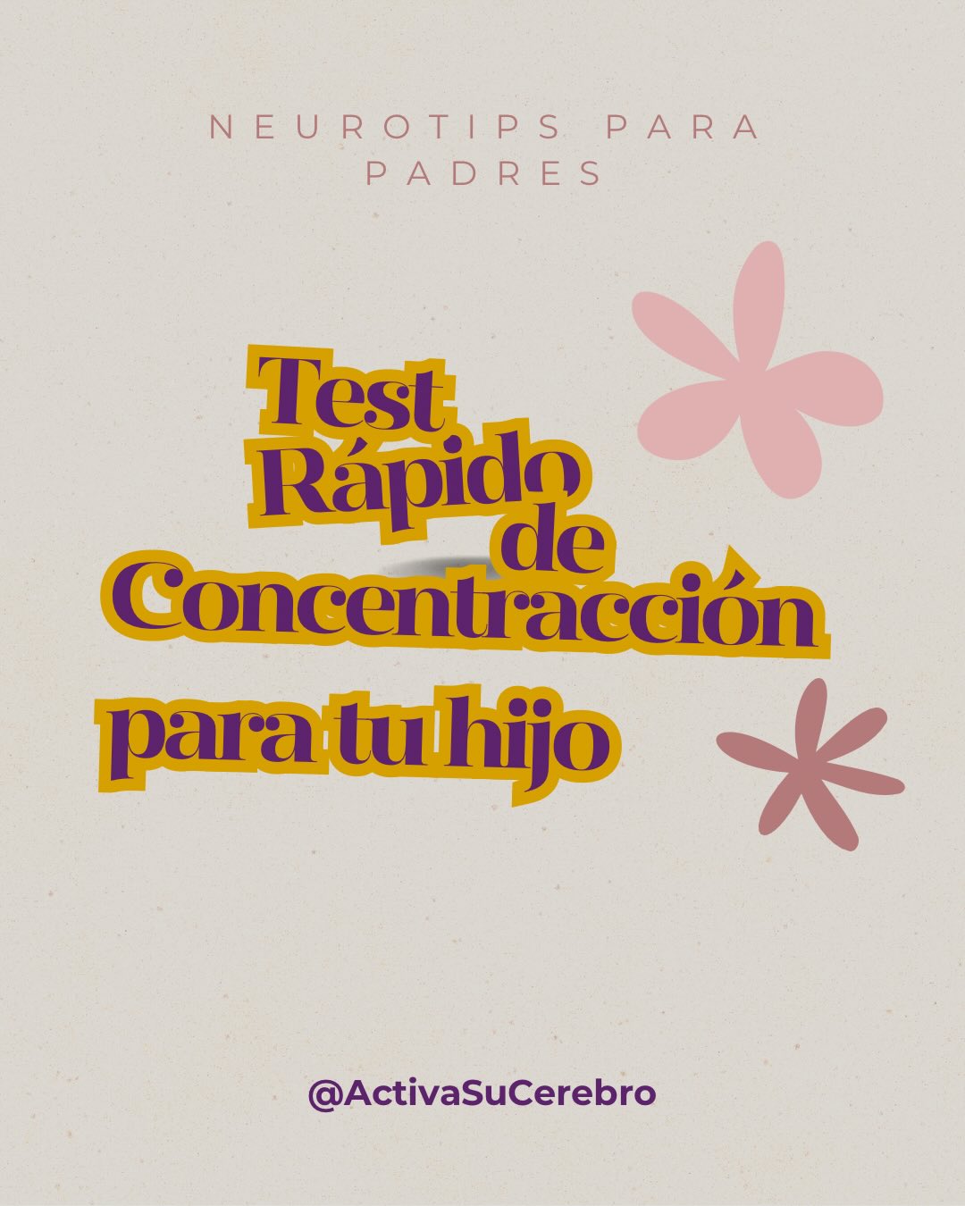 activasucerebro Facebook ad: ¿Tu hijo se distrae fácilmente o logra mantener…