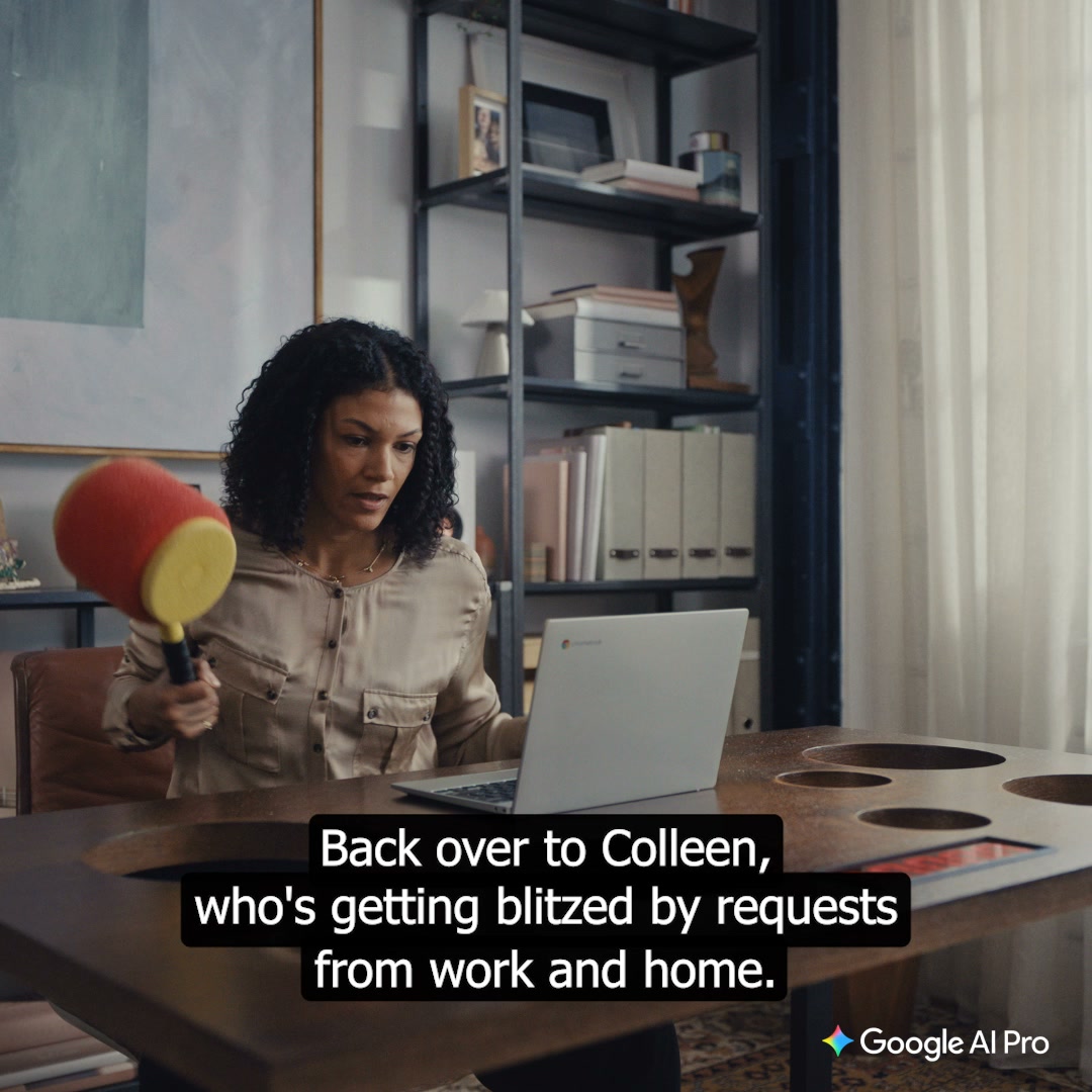 Google Gemini App Facebook ad: Upgrade to Google AI Pro