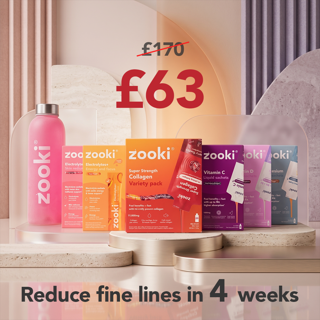 Zooki Facebook ad: Reduce fine lines in 30 days