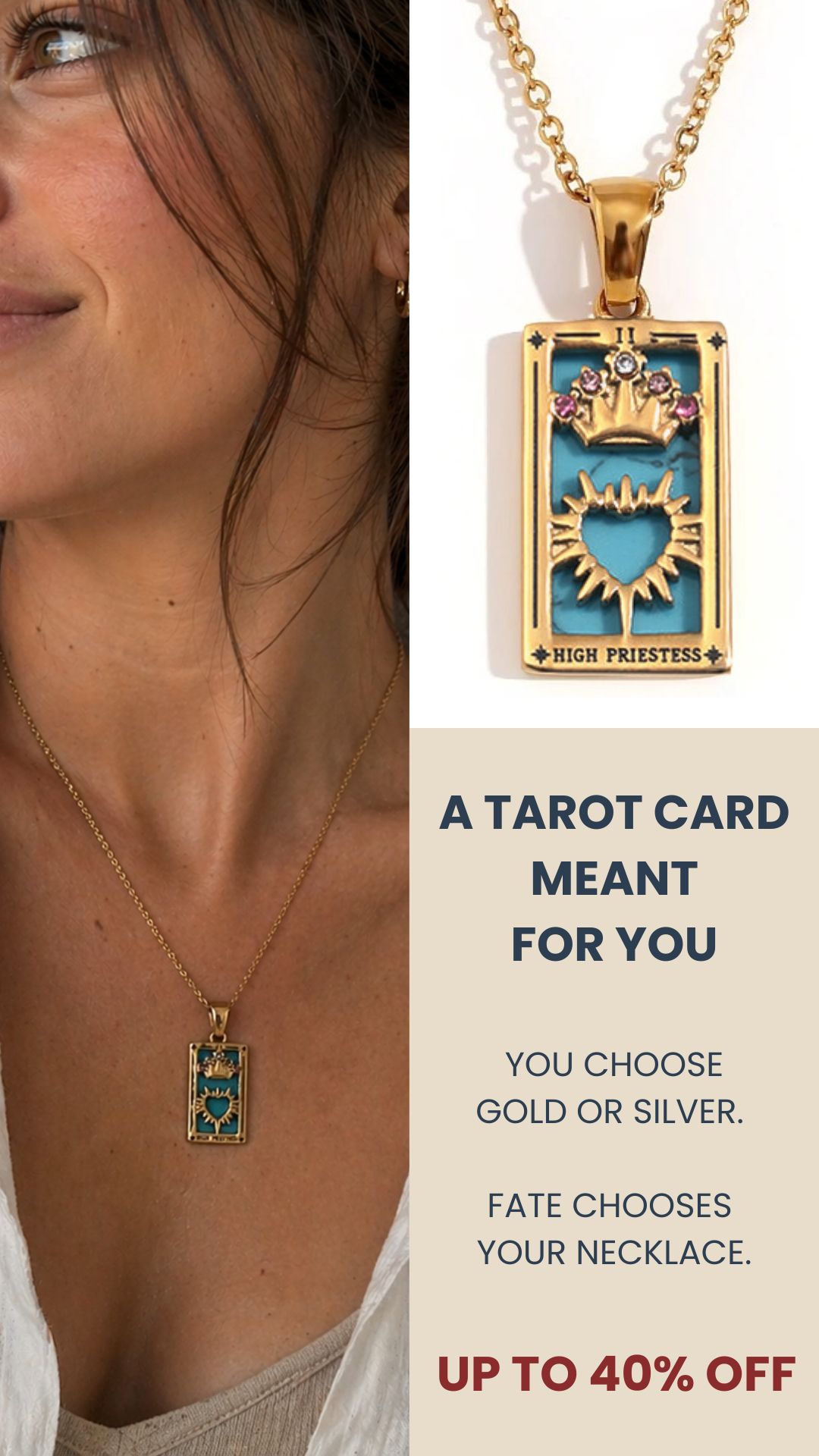 Moonwhim Facebook ad: Trust the symbol that finds you