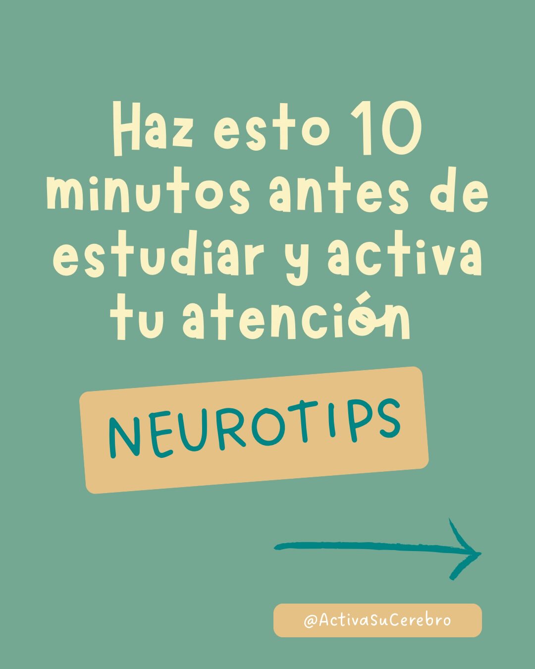 activasucerebro Facebook ad: Antes de estudiar sigue nuestro tips y no…