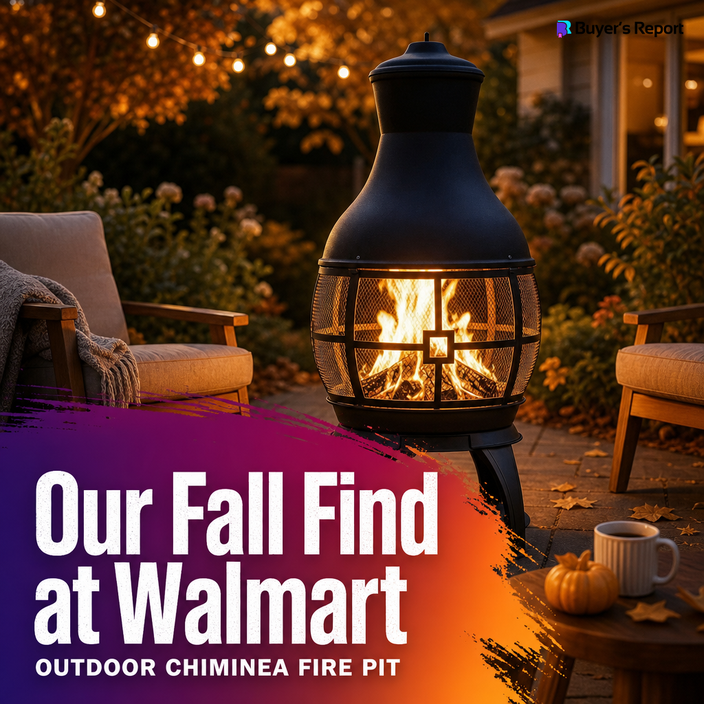BuyersReport Facebook ad: BALI OUTDOORS Chiminea Outdoor Fireplace Wood Burning Fire…