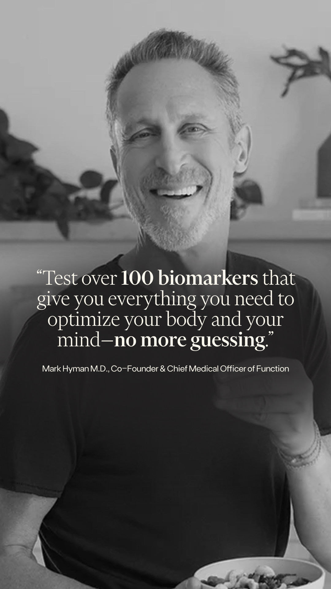 Function Health Facebook ad