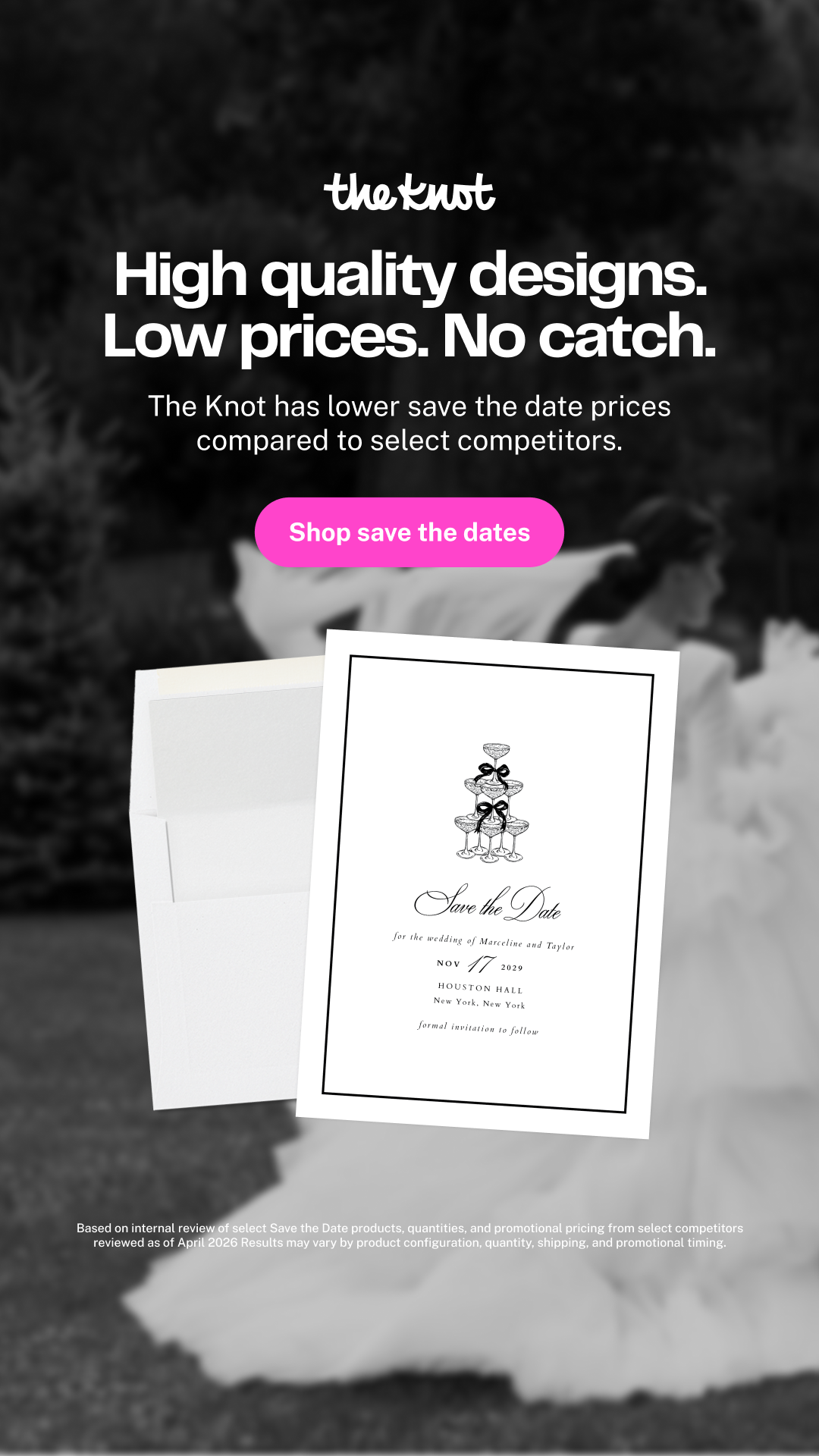 The Knot Facebook ad