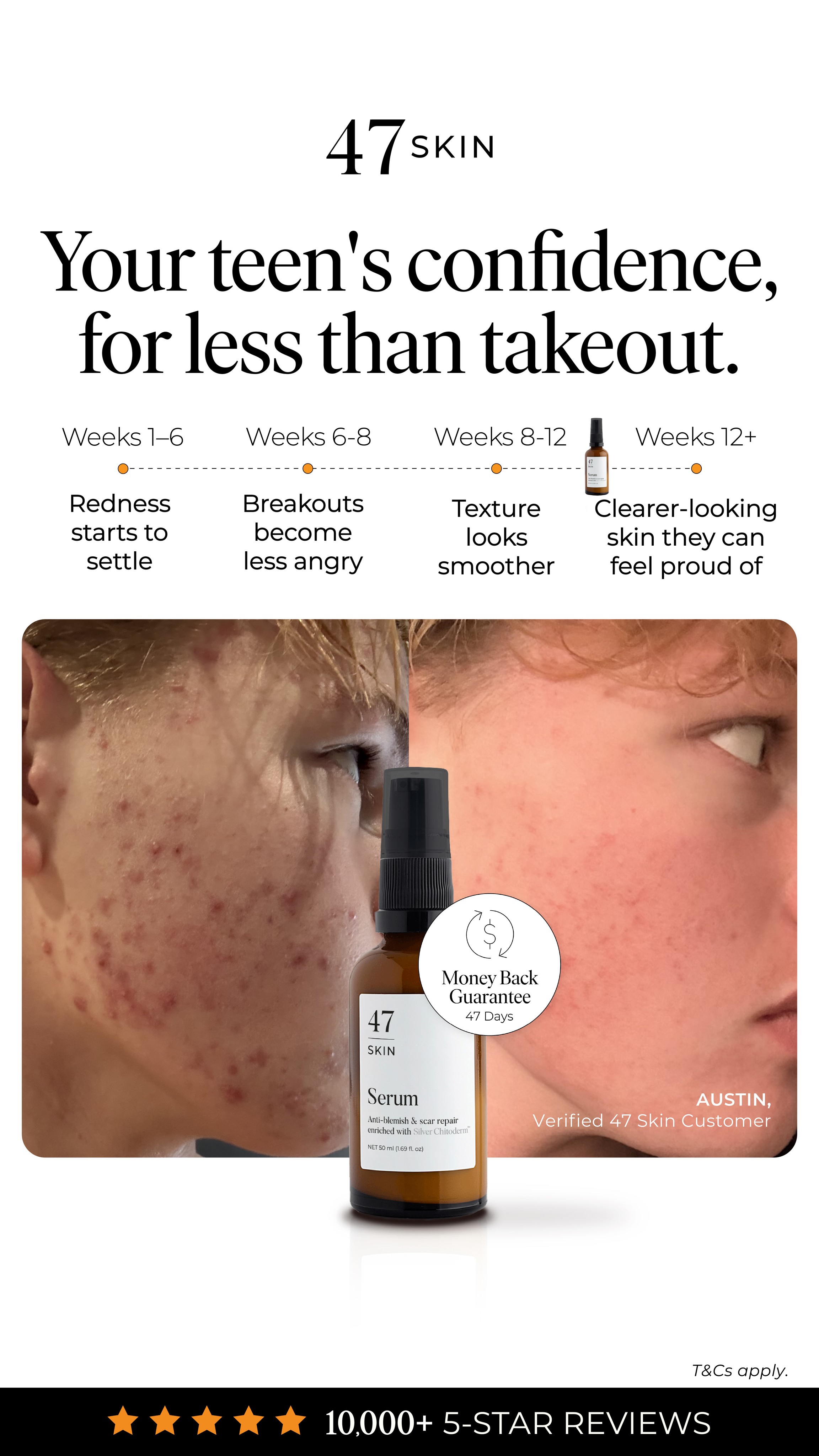 47Skin Facebook ad