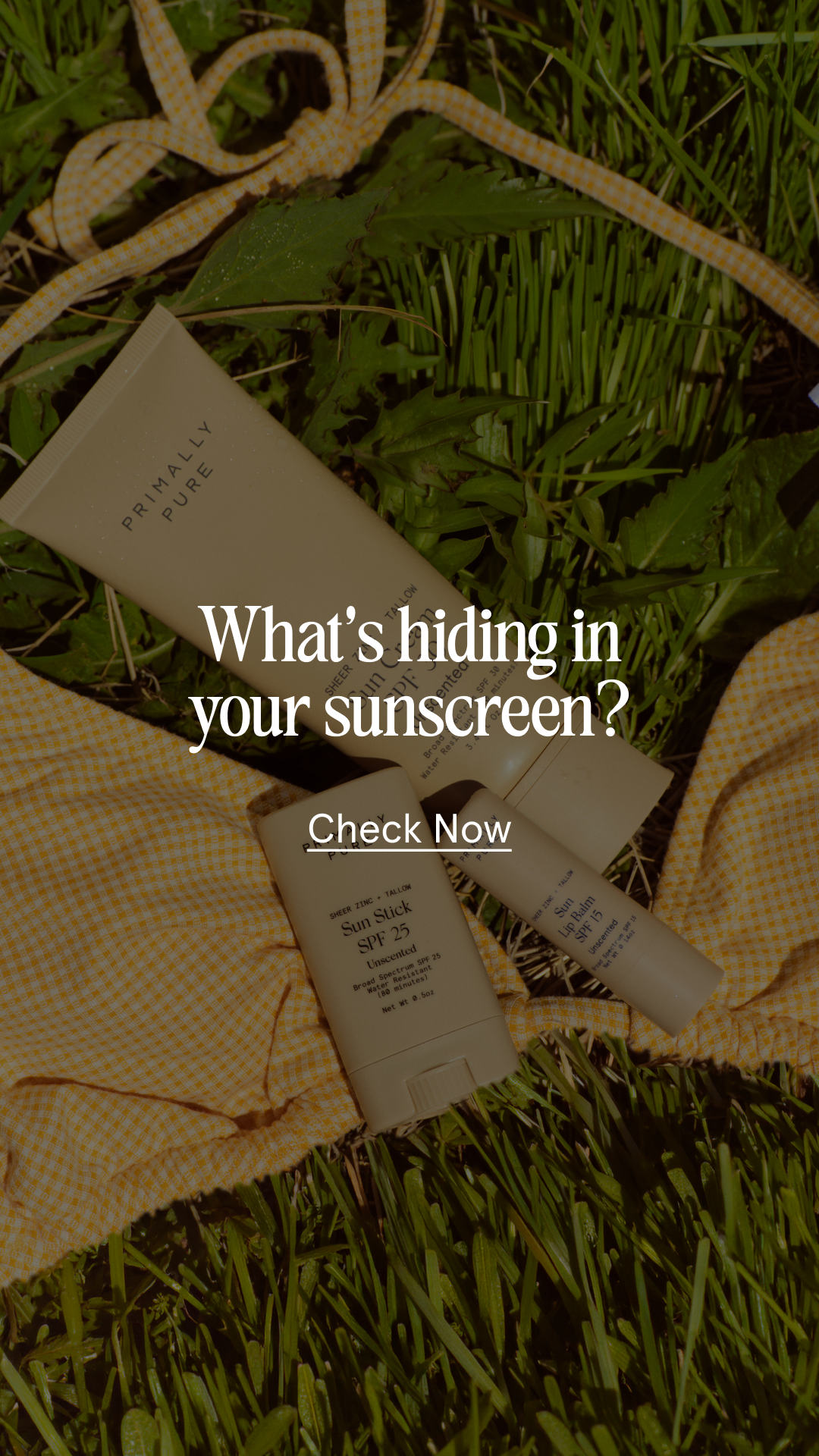 Primally Pure Skincare Facebook ad