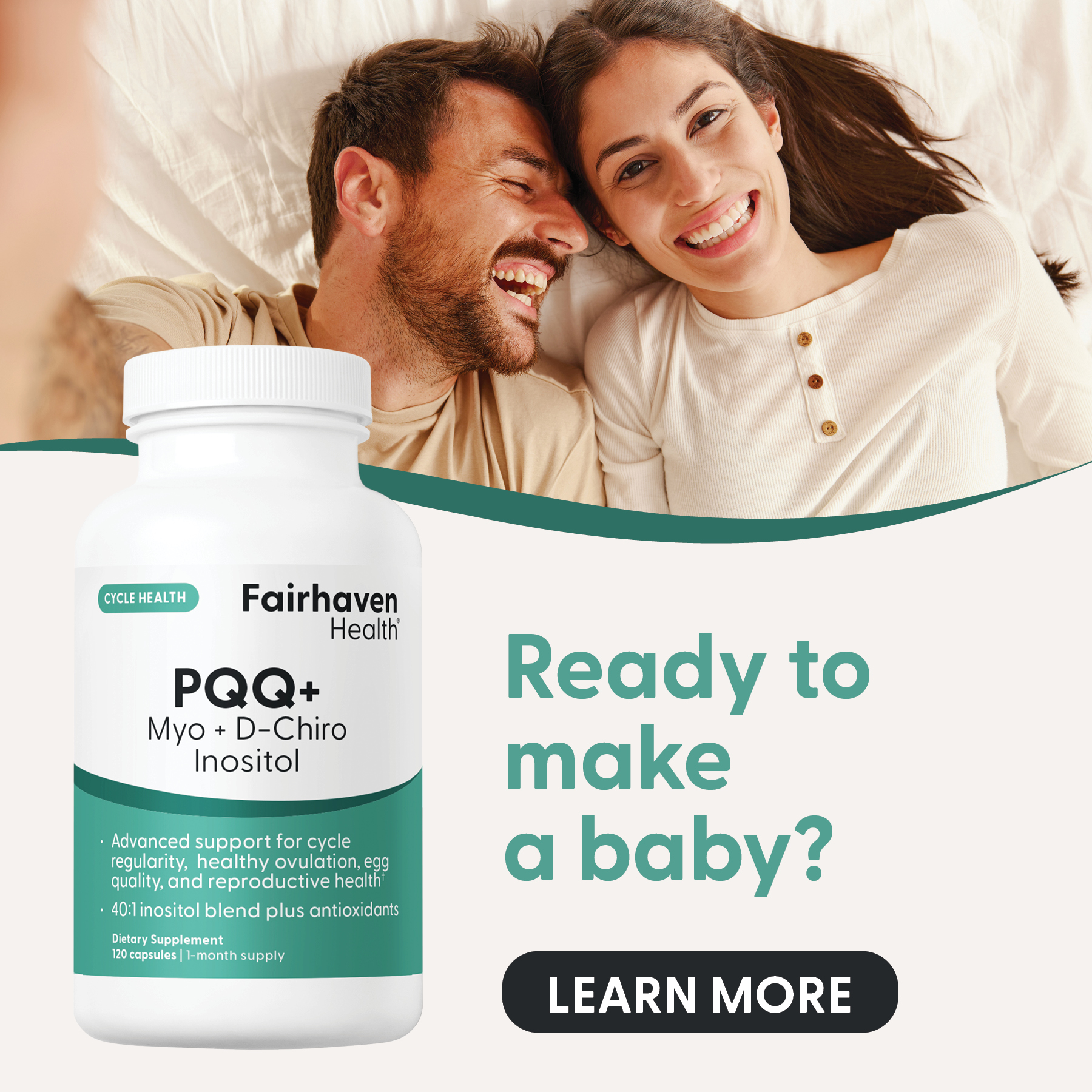 Fairhaven Health Fertility Facebook ad