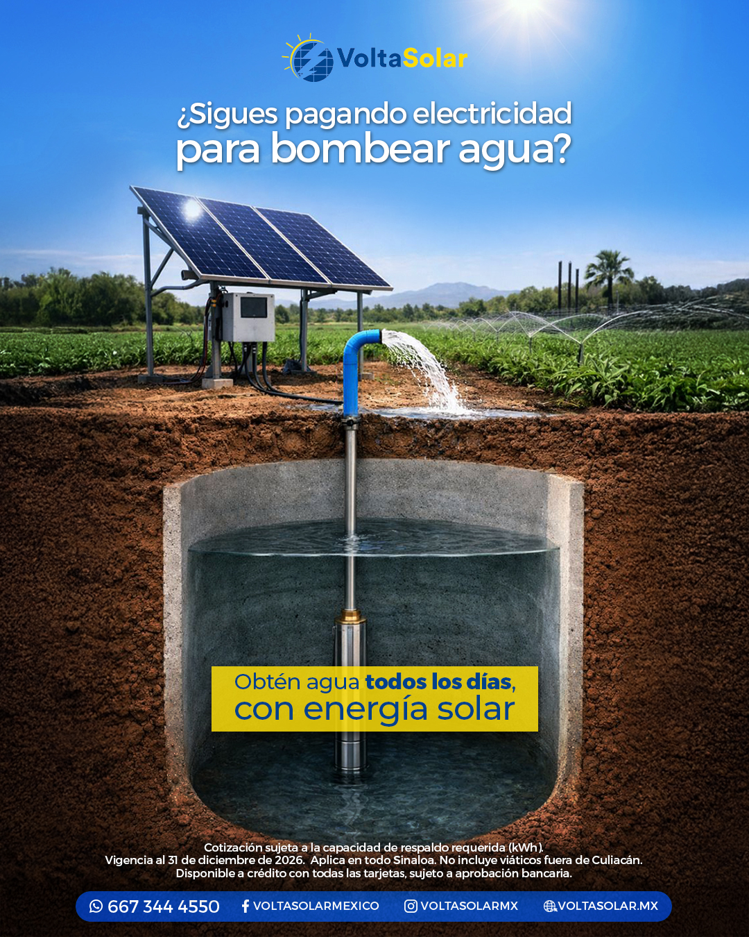 Volta Solar México Facebook ad