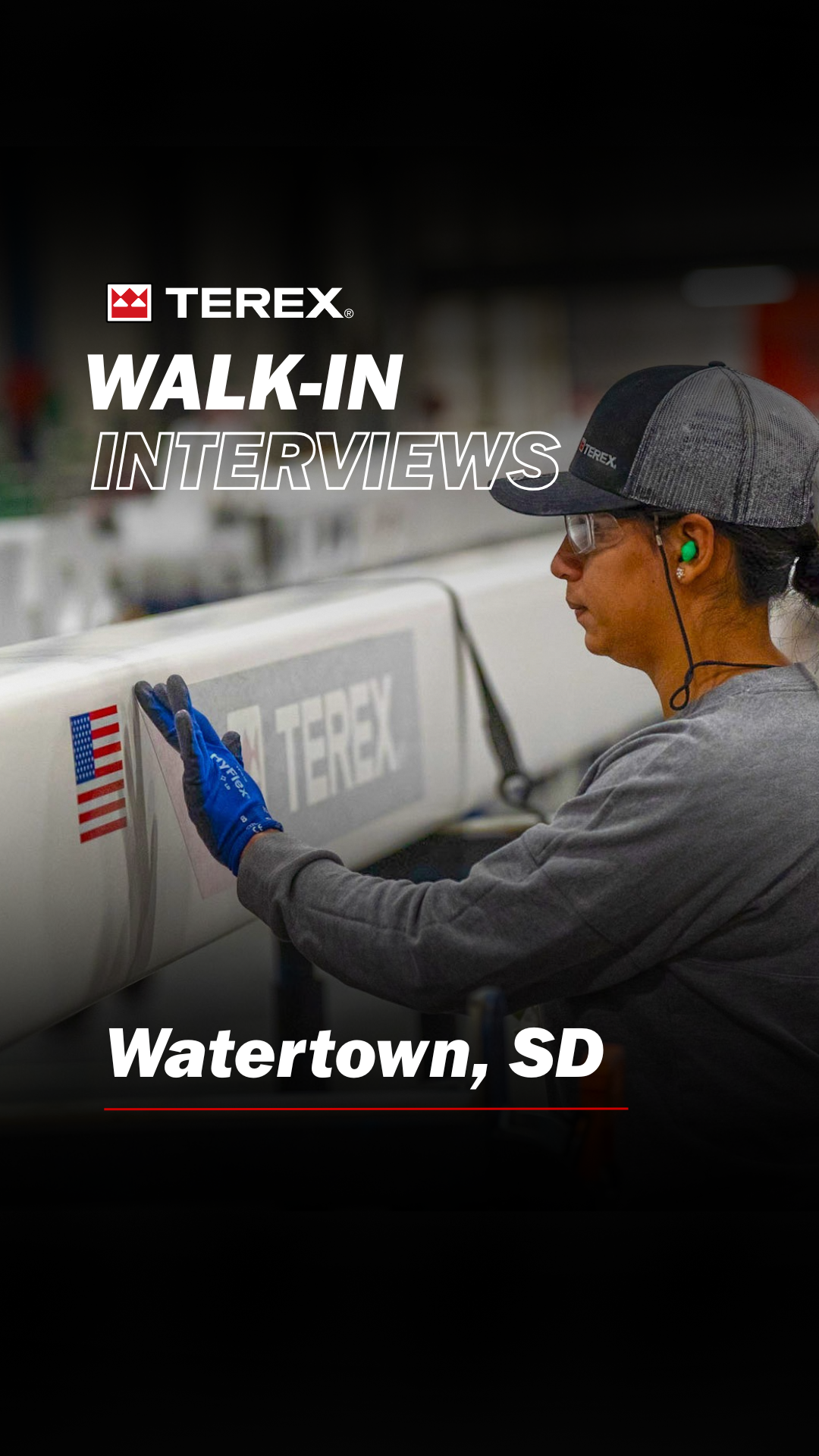 Terex Recruiting Facebook ad from Apr 18, 2026