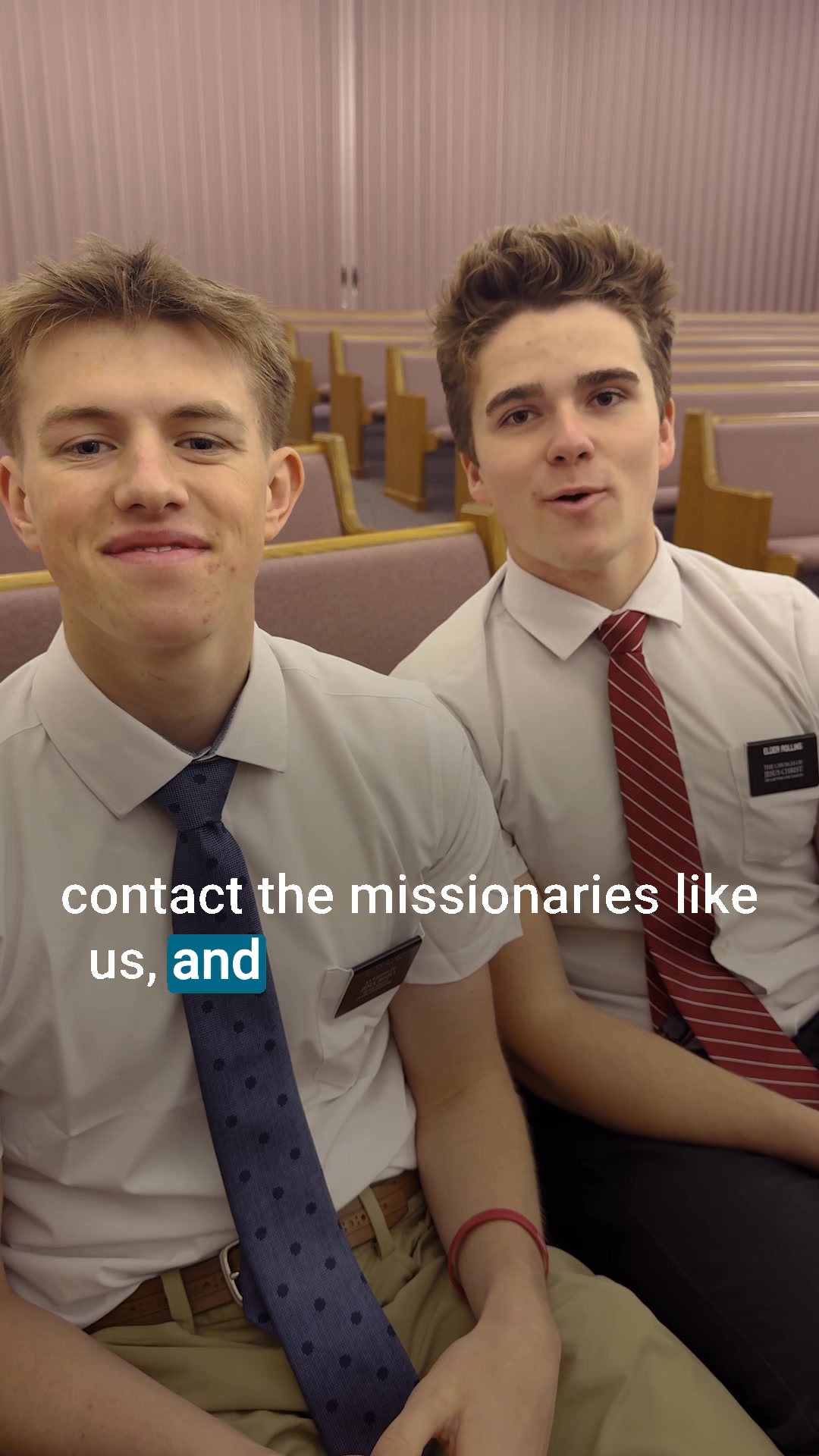 Come Unto Christ Facebook ad: Meet with Missionaries