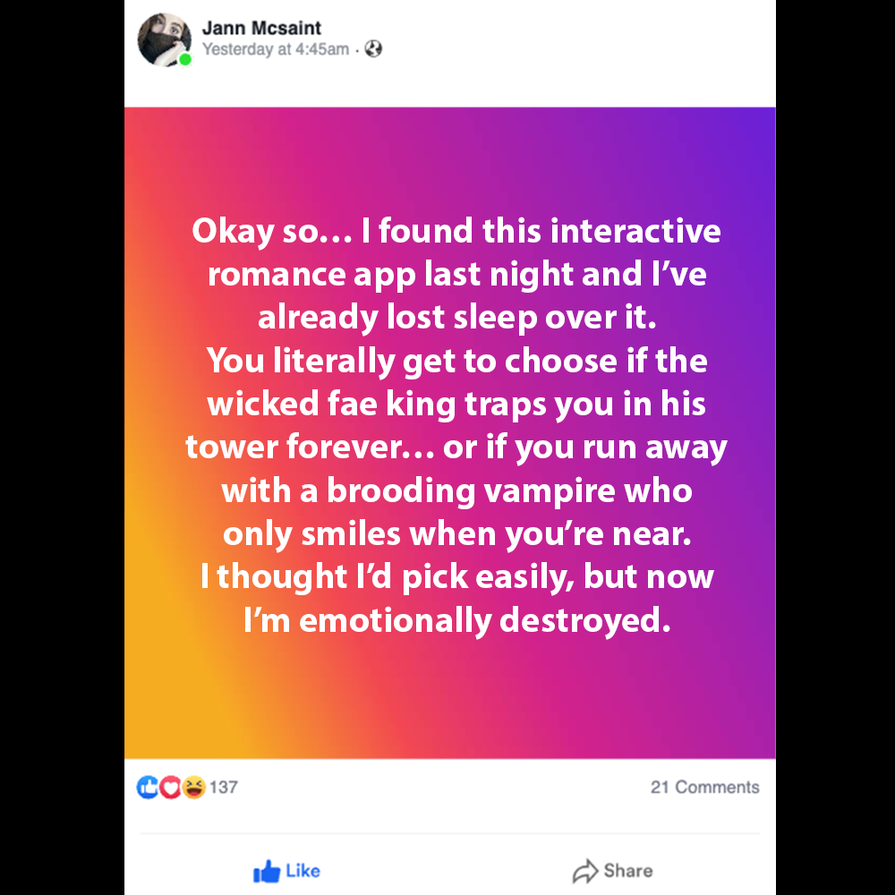 Love & Spice Facebook ad