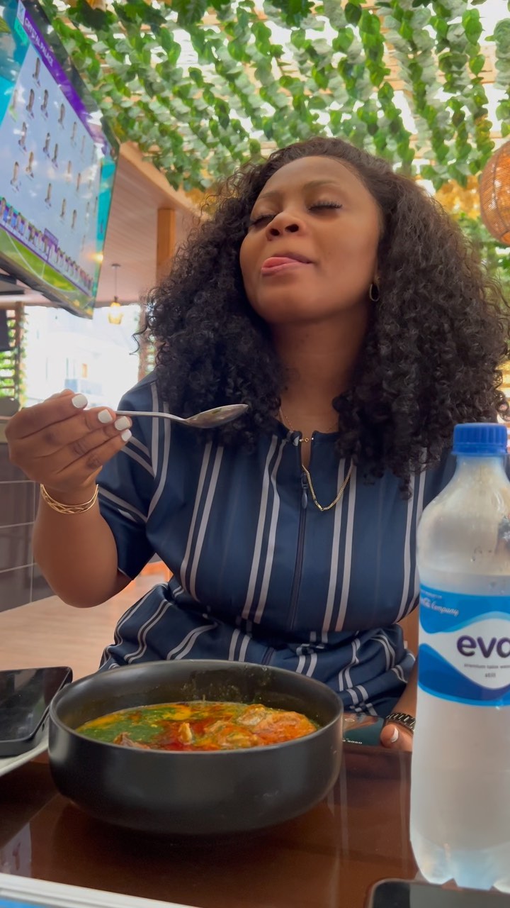 Amala Sky Facebook ad: The Beautiful its_tegadominic tried Amala for the very…