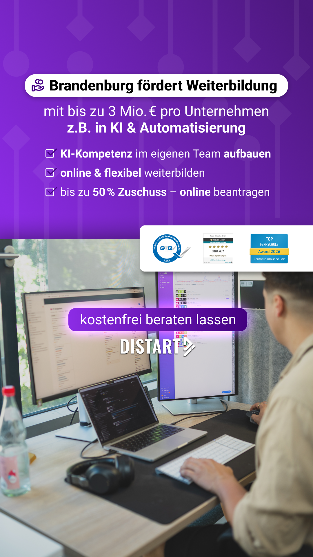 Distart Facebook ad