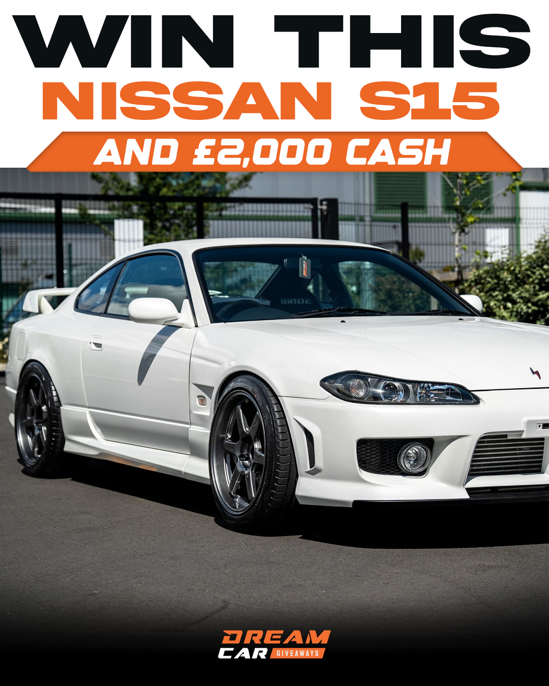 Dream Car Giveaways Facebook ad