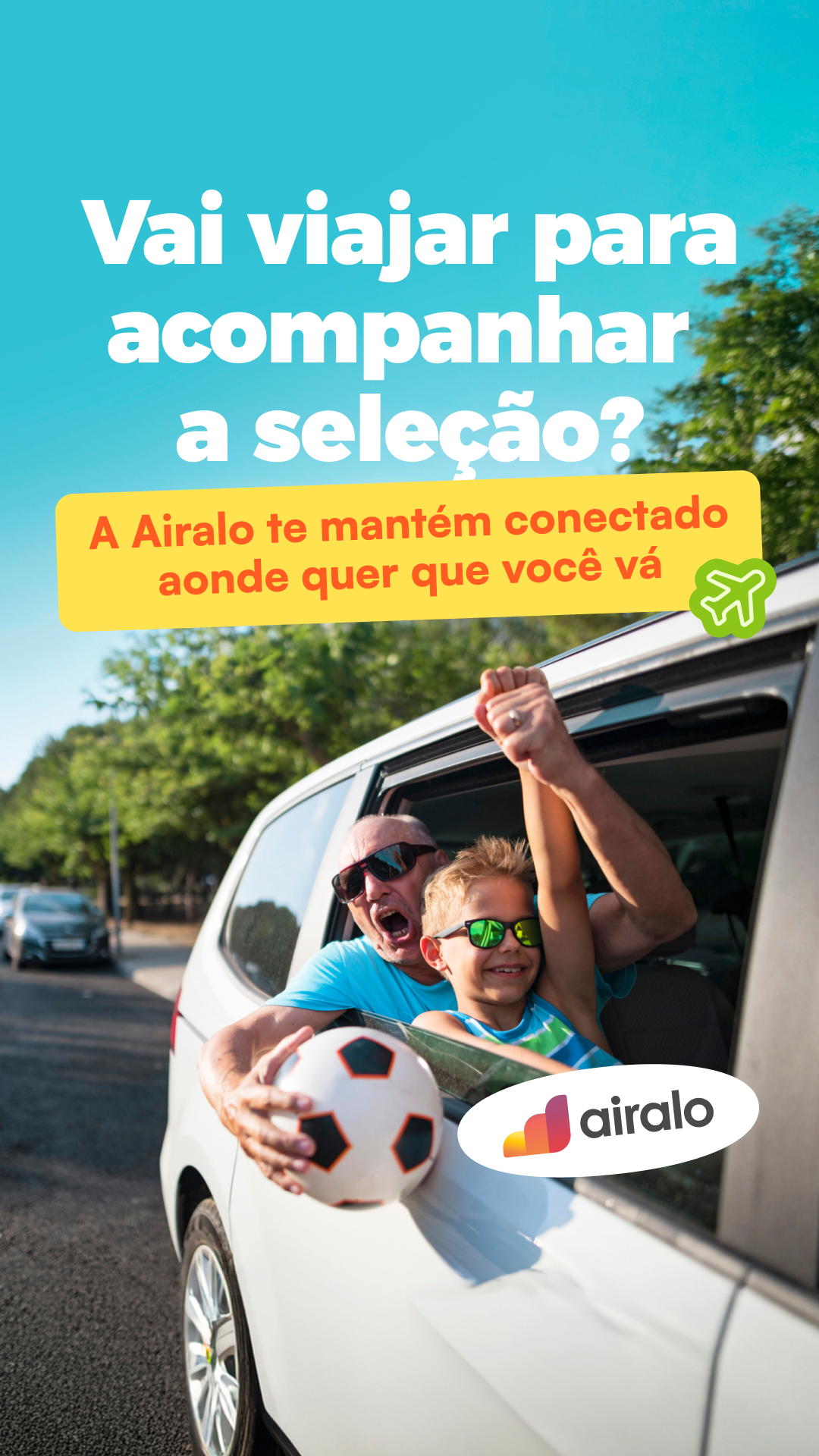Airalo Global eSIM Store Facebook ad