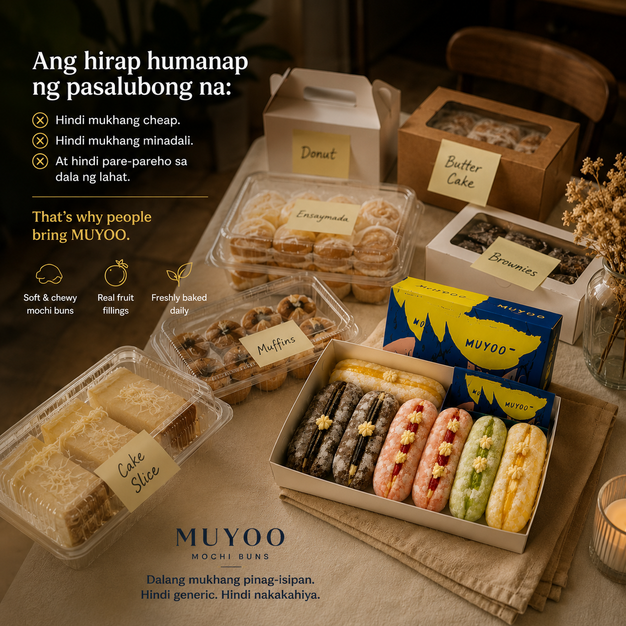 Muyoo Philippines Facebook ad: Pasalubong na hindi mukhang minadali