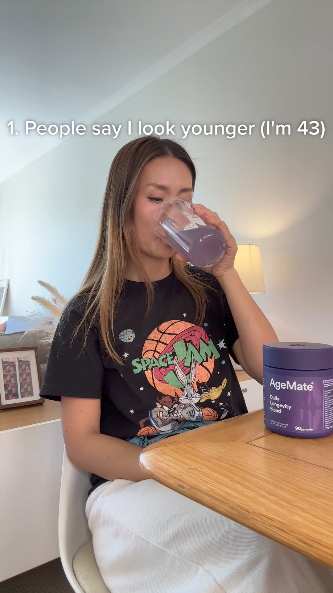 Longevity Insider Facebook ad: One Scoop = 18 Longevity Ingredients