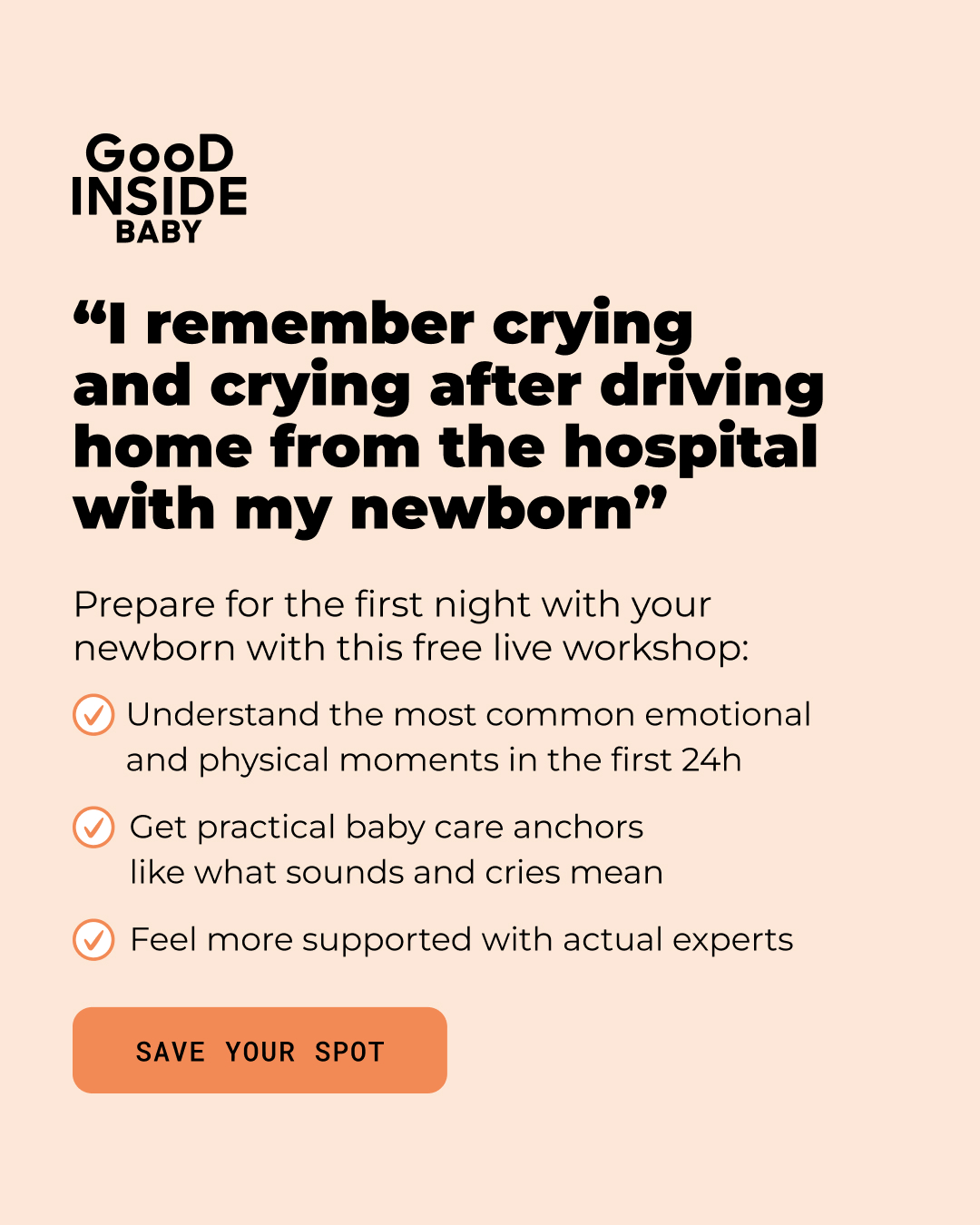 Good Inside Baby Facebook ad
