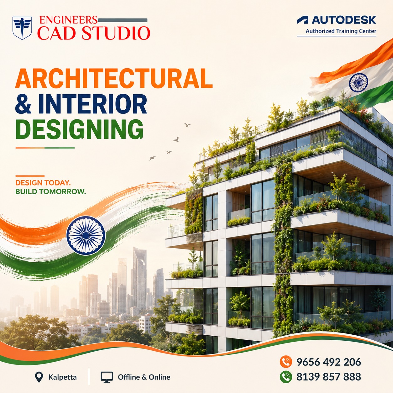 CAD Training & Services Facebook ad: Engineers CAD Studio, Kalpetta Autodesk Authorized…