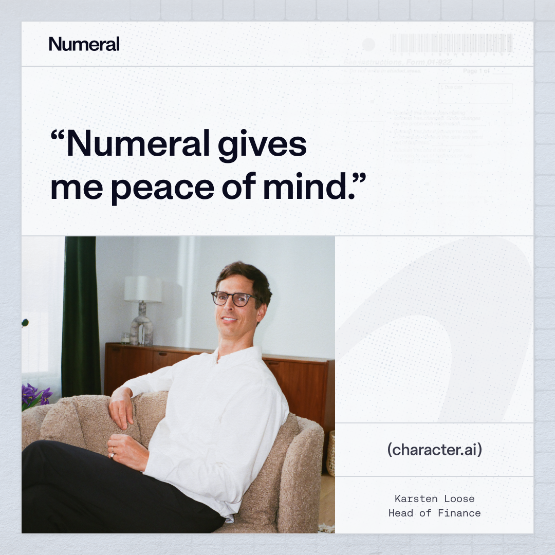 Numeral Tax Facebook ad