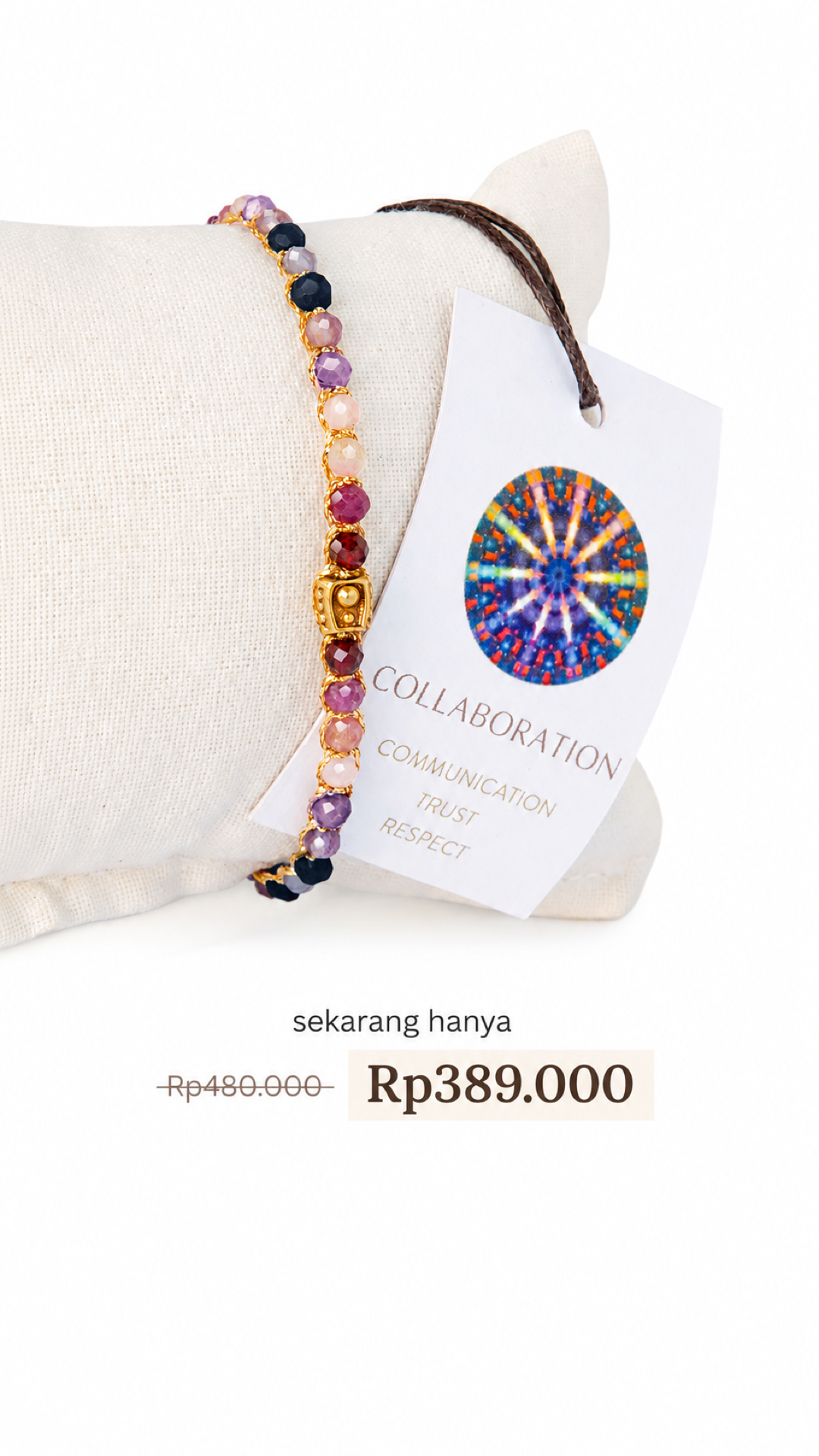 Samapura Jewelry Facebook ad: More than beautiful jewelry, Samapura is a mindful…