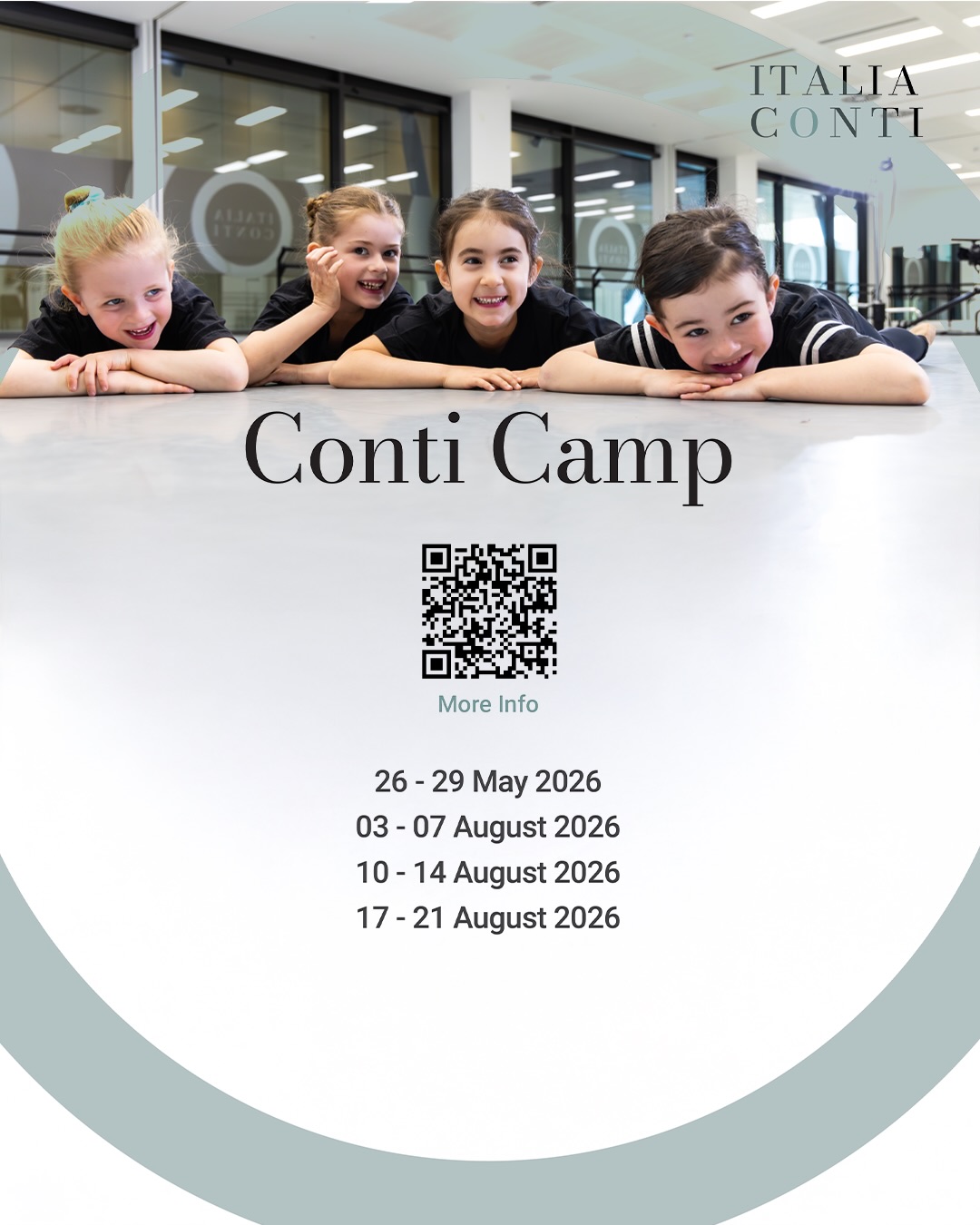 Italia Conti Facebook ad: Italia Conti is taking bookings for the May…