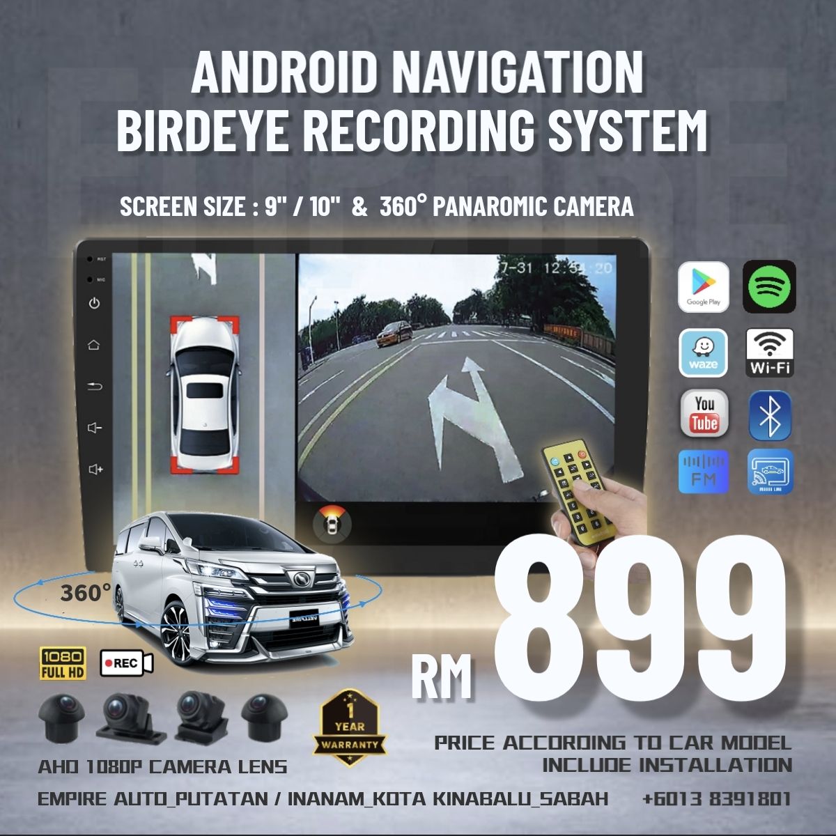 Empire Auto Putatan Facebook ad: WORRY ABOUT PARKING MISTAKE