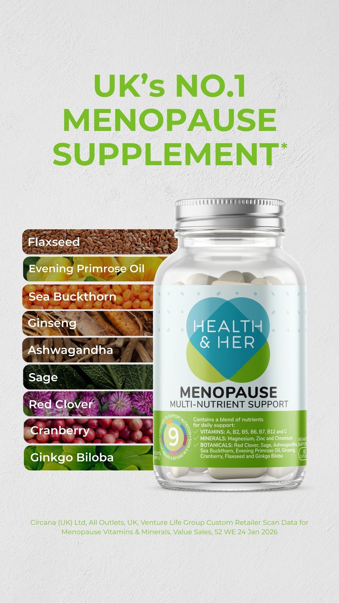Health & Her Facebook ad
