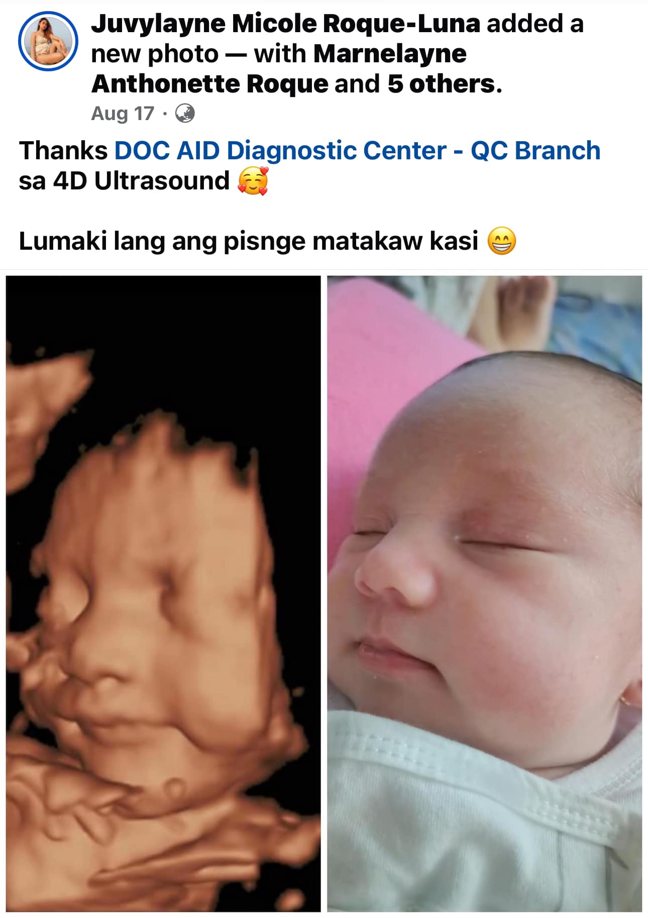 DOC AID Diagnostic Center - QC Branch Facebook ad