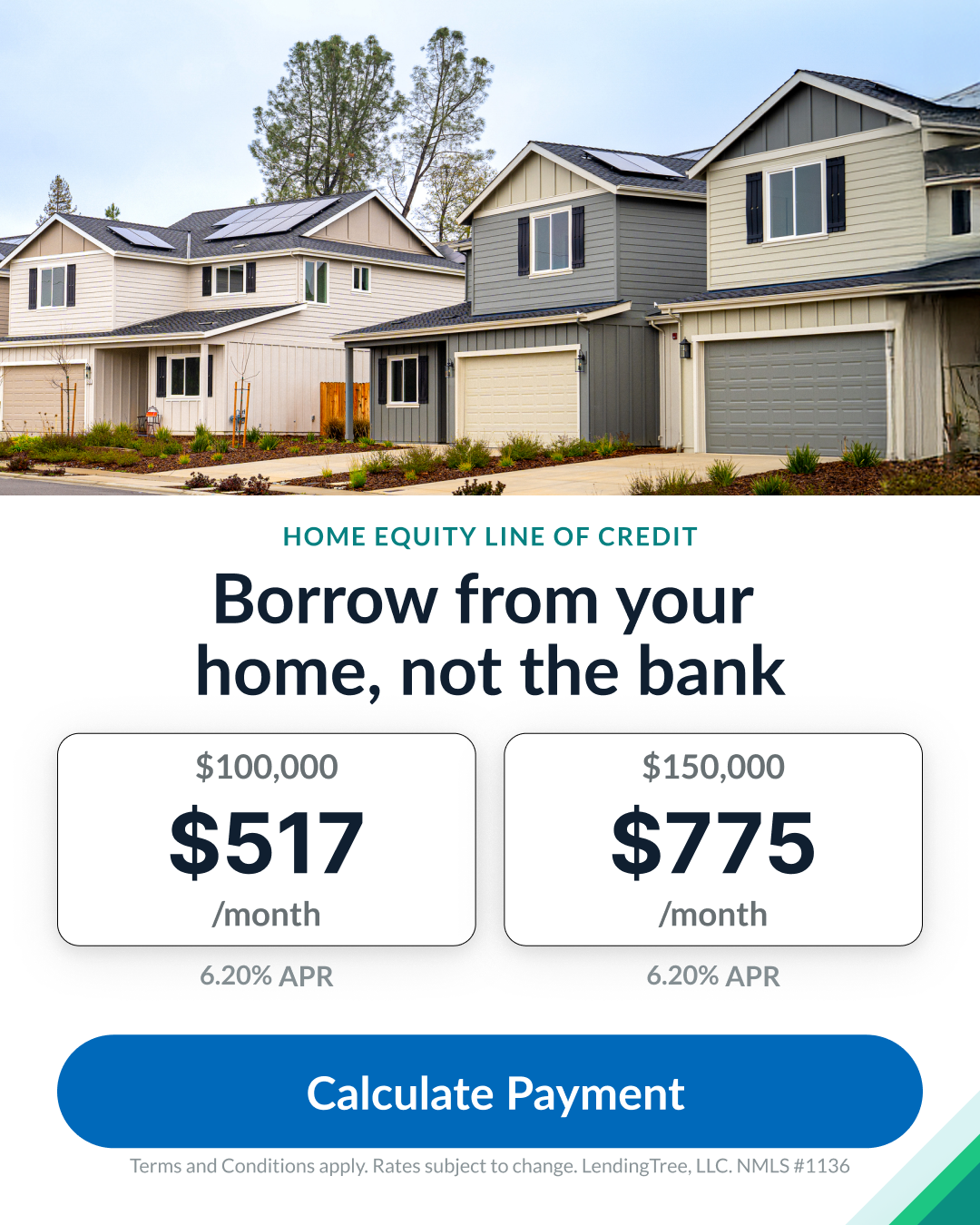 LendingTree Facebook ad