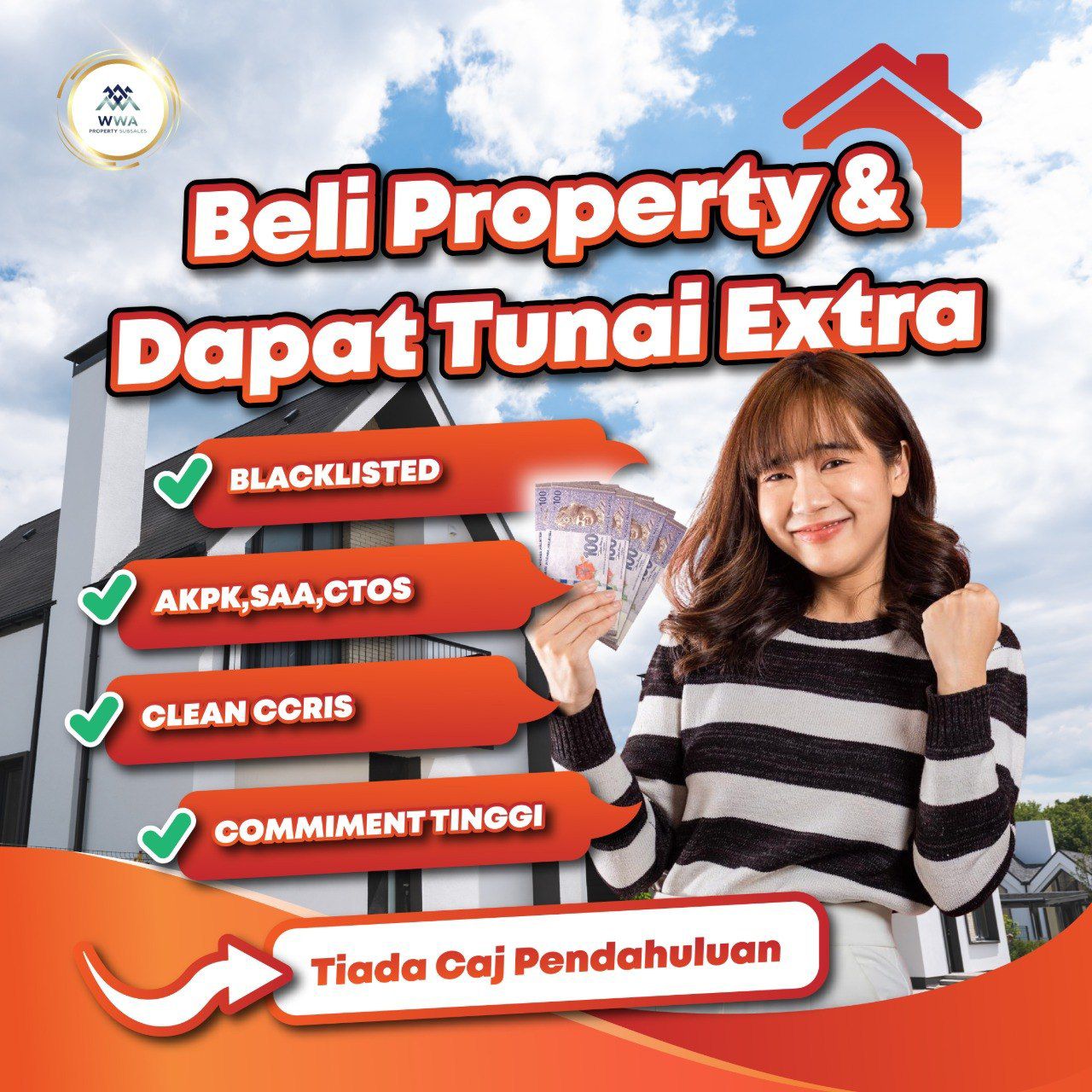WWA Property Subsales Facebook ad