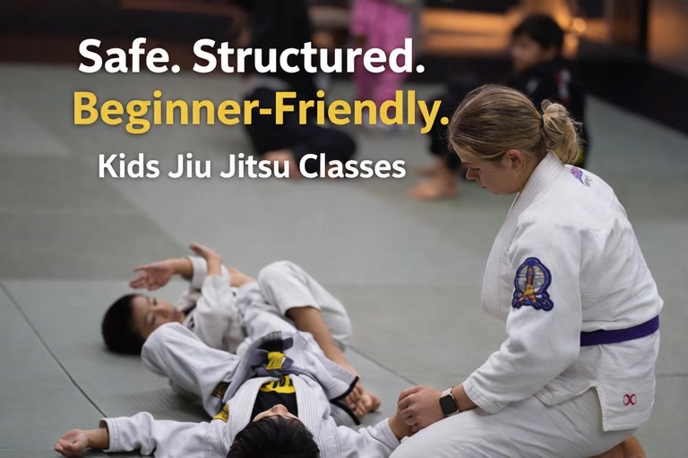 Grappling Education Kids Facebook ad from Feb 17, 2026