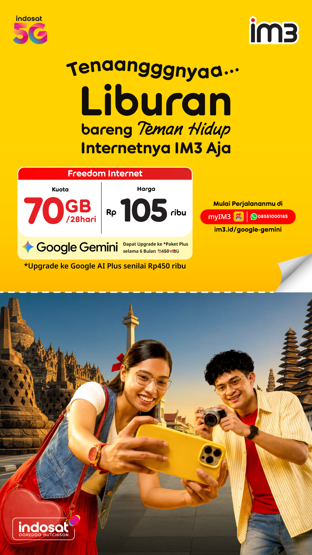 Indosat IM3 Facebook ad