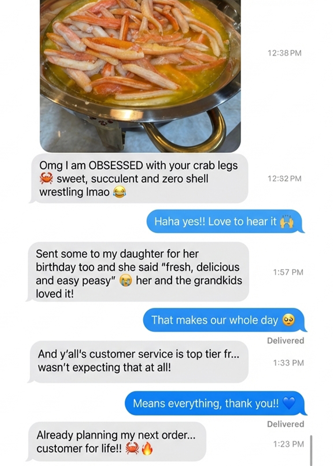 PrimeFish Seafood Co. Facebook ad