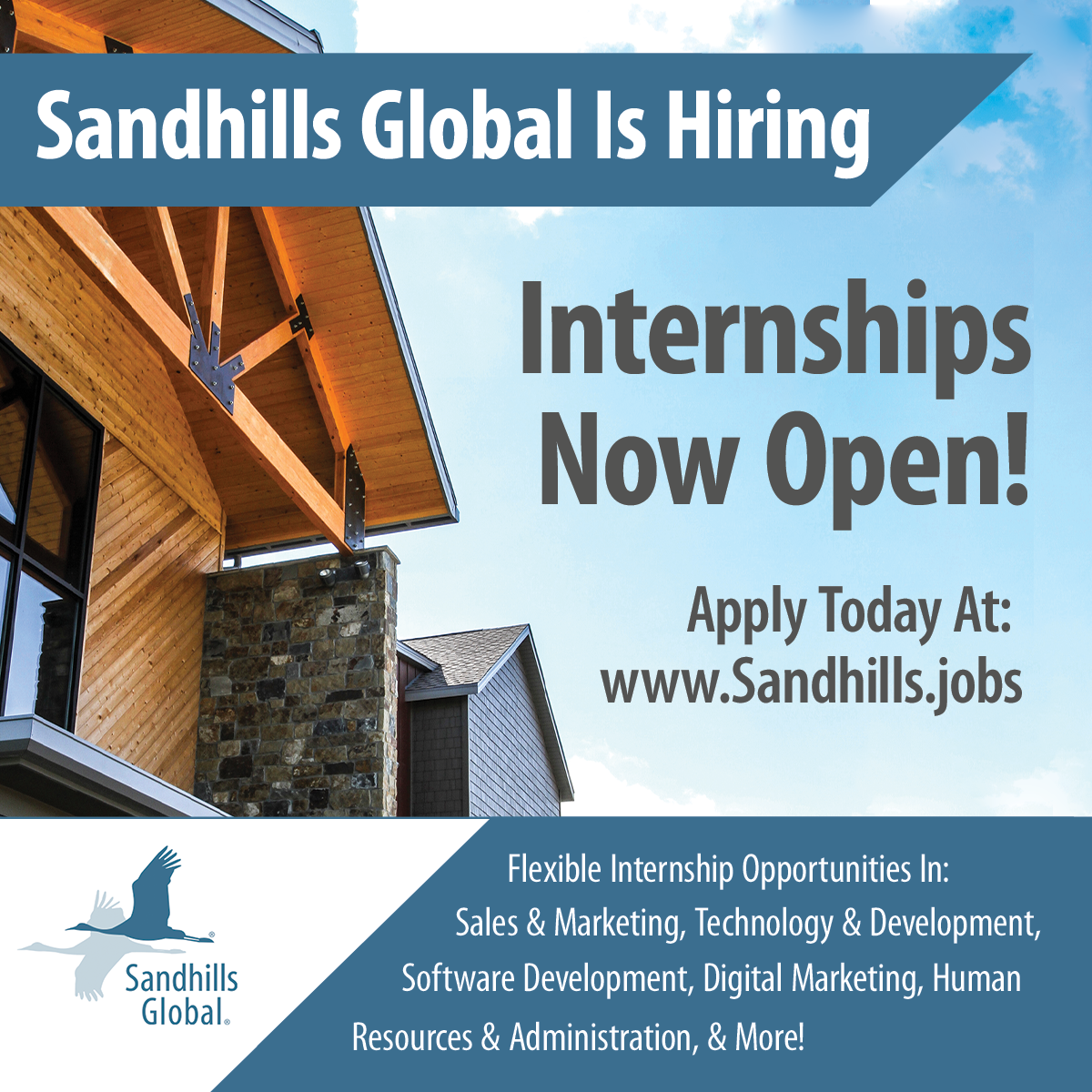 Sandhills Global Facebook ad