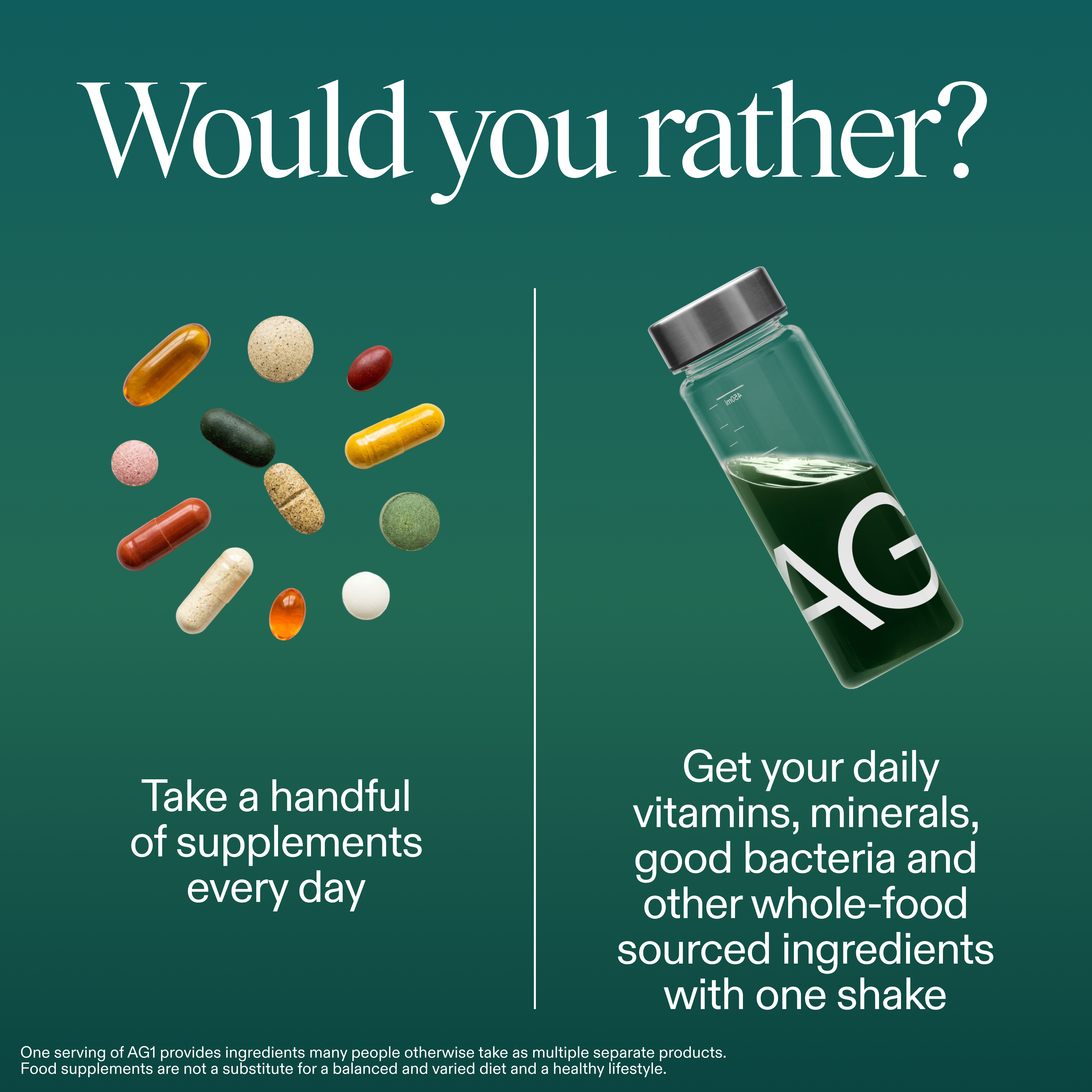 AG1 by Athletic Greens Facebook ad