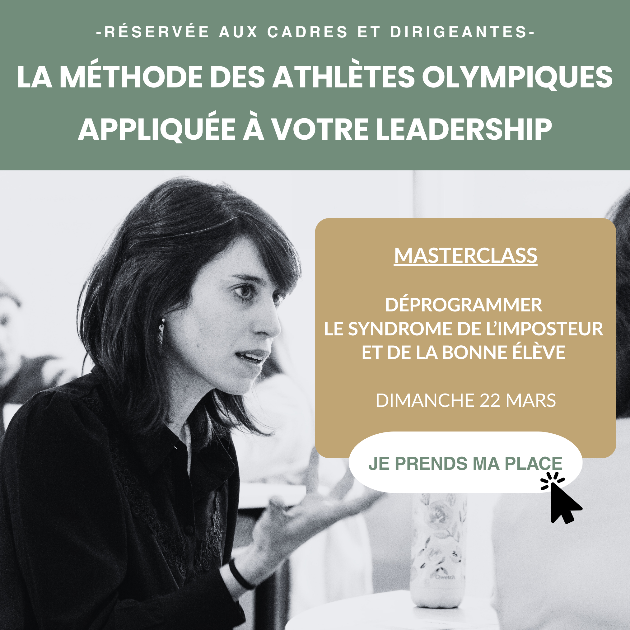 Tiffanie Murillo - Mind Management Facebook ad: Libére ton Leadership.